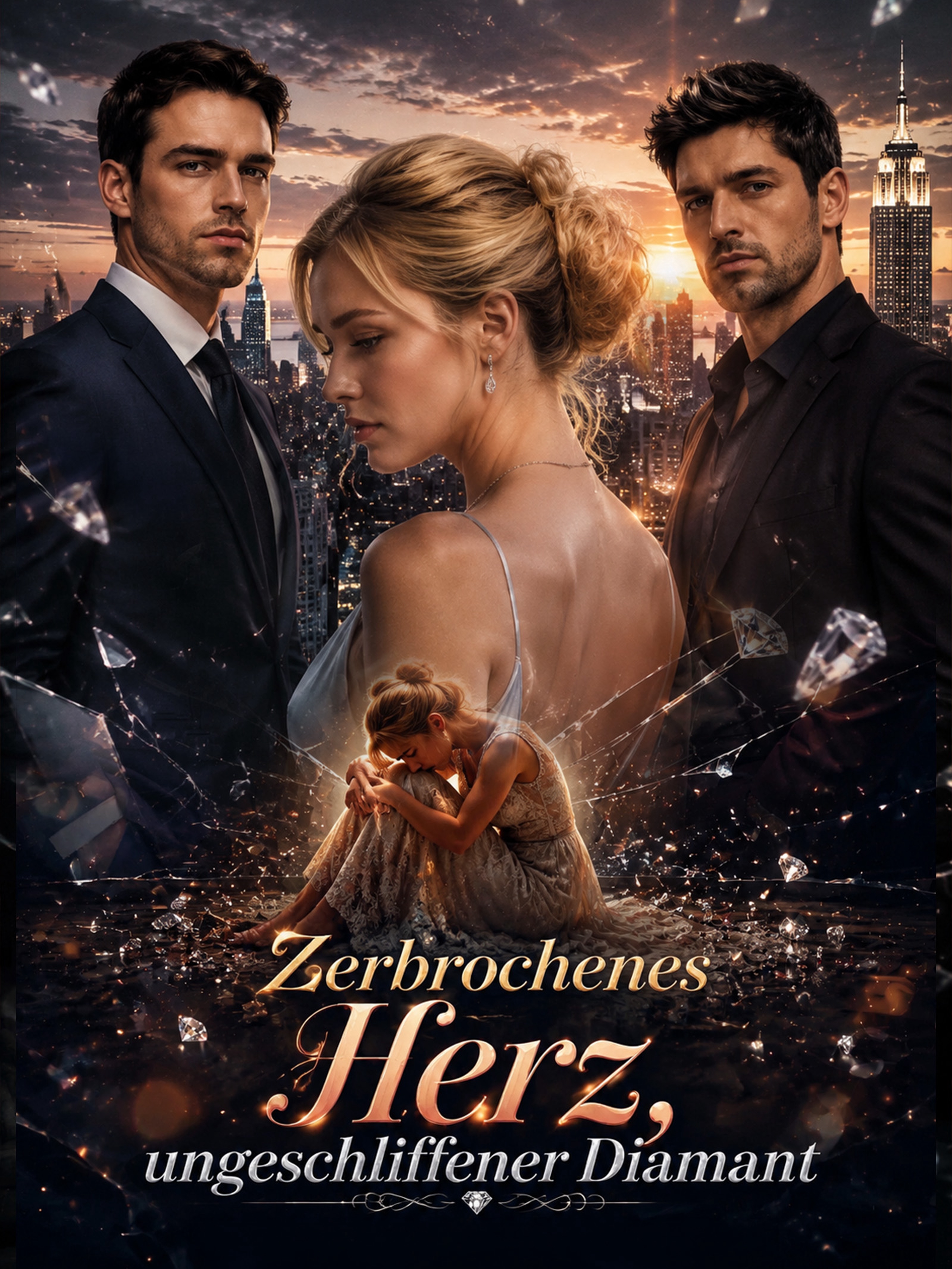 Zerbrochenes Herz, ungeschliffener Diamant (Synchron)