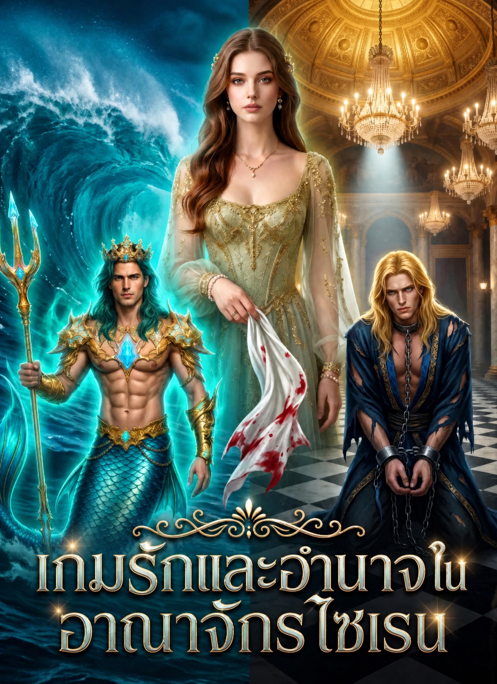 หน้าปกเกมรักและอำนาจในอาณาจักรไซเรน