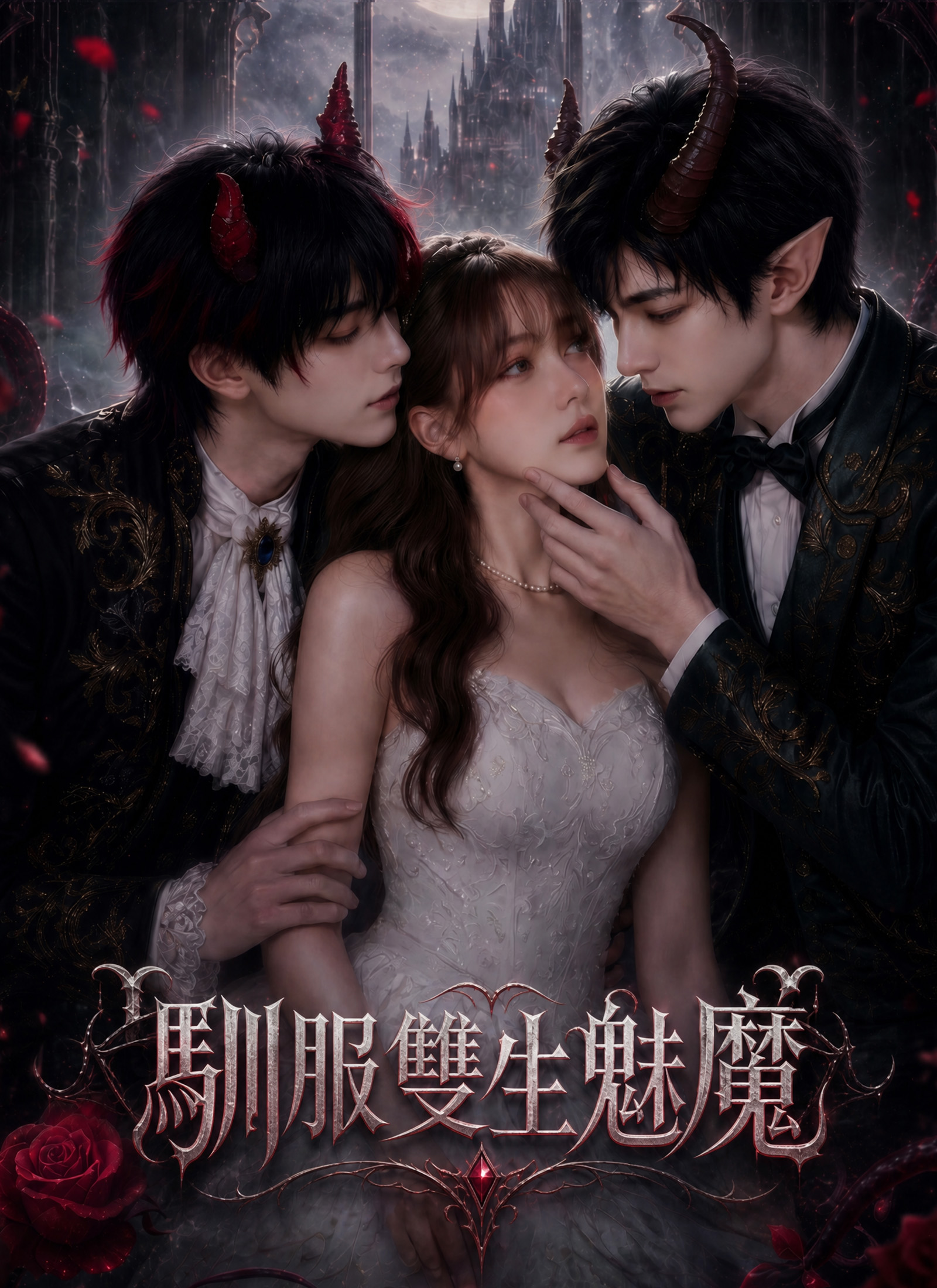 《馴服雙生魅魔》封面