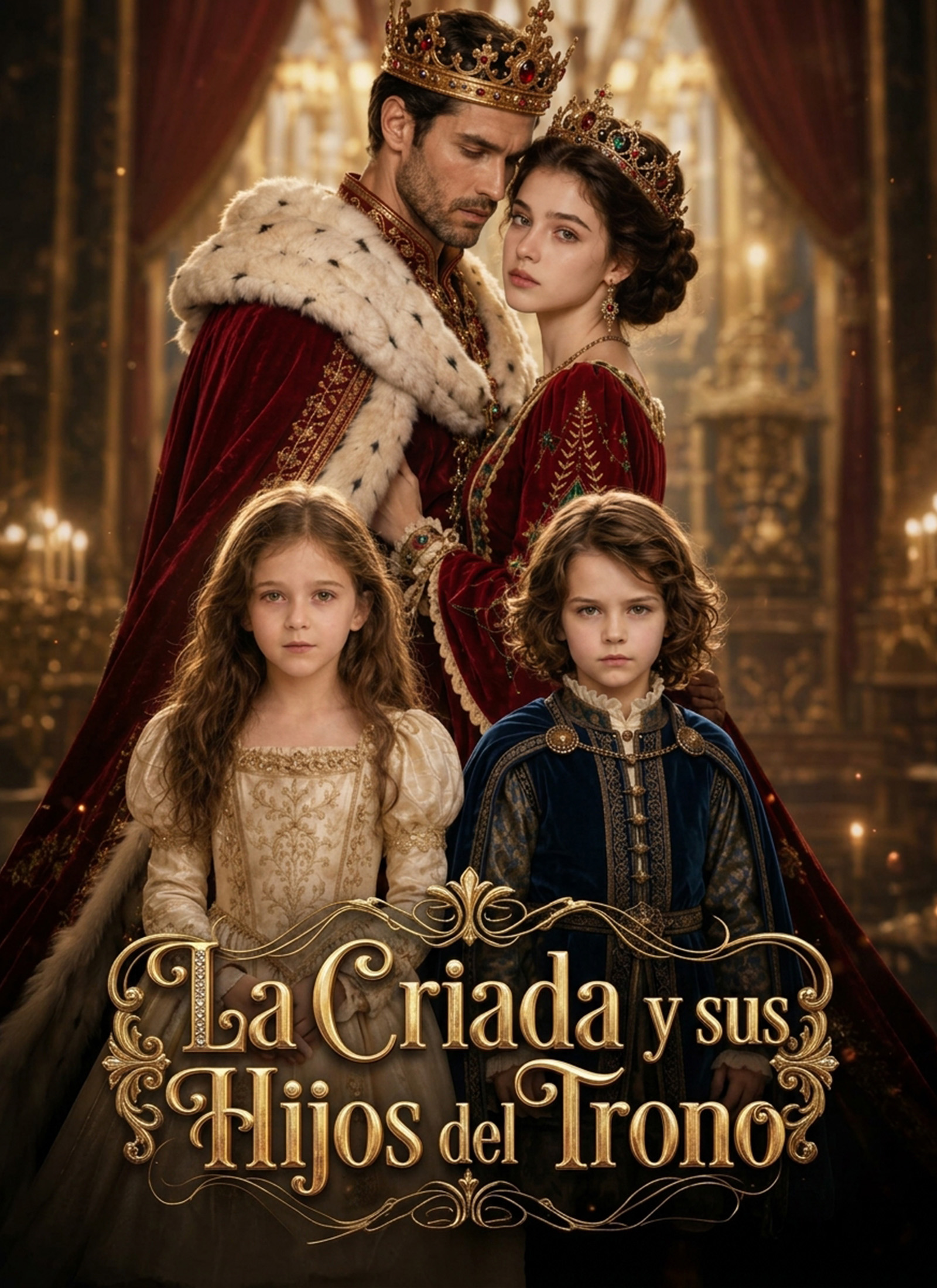 Portada de La Criada y sus Hijos  del Trono