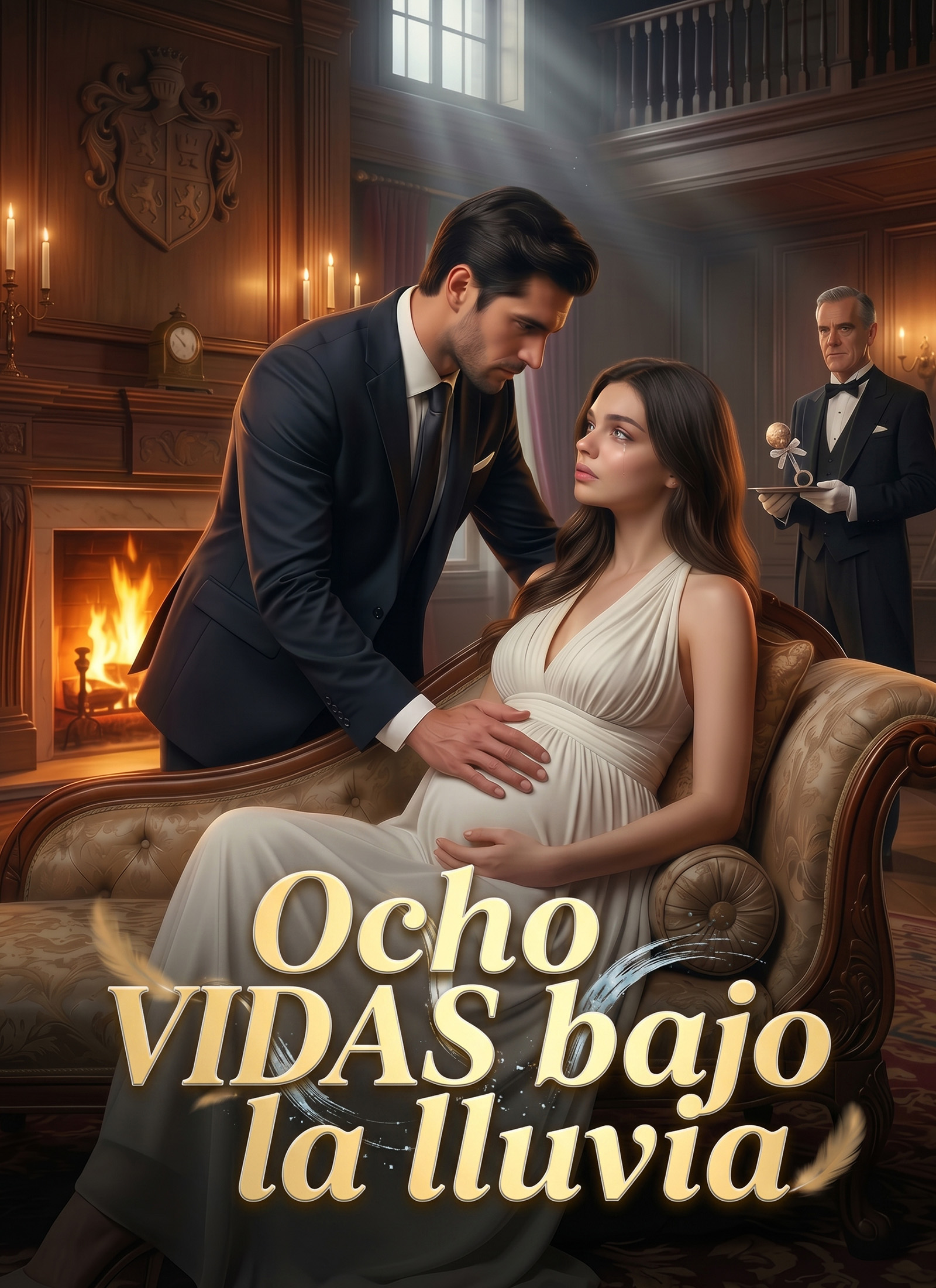 Portada de [Doblado]Ocho vidas bajo la lluvia