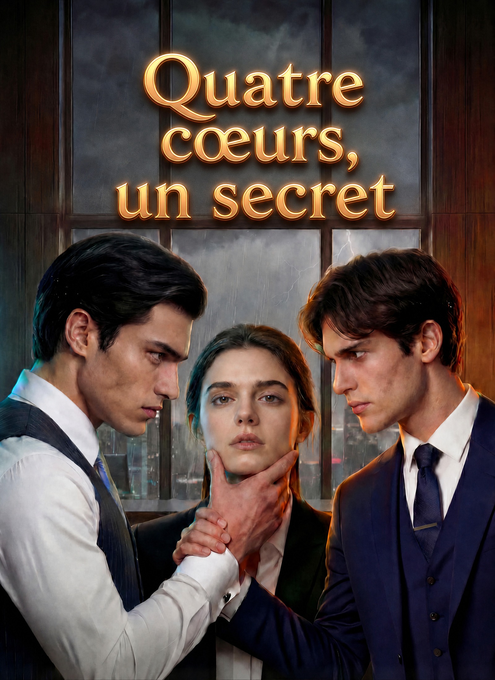 Couverture de Quatre Cœurs, un Secret