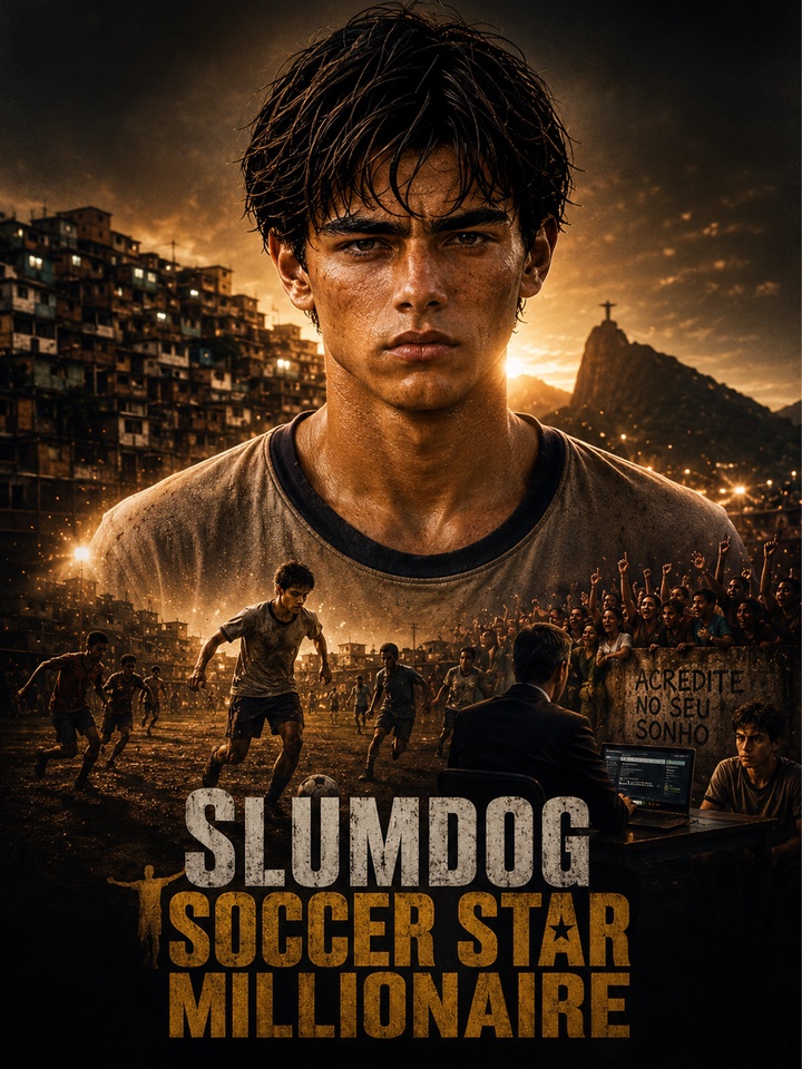 Slumdog Soccer Star MIllionaire poster