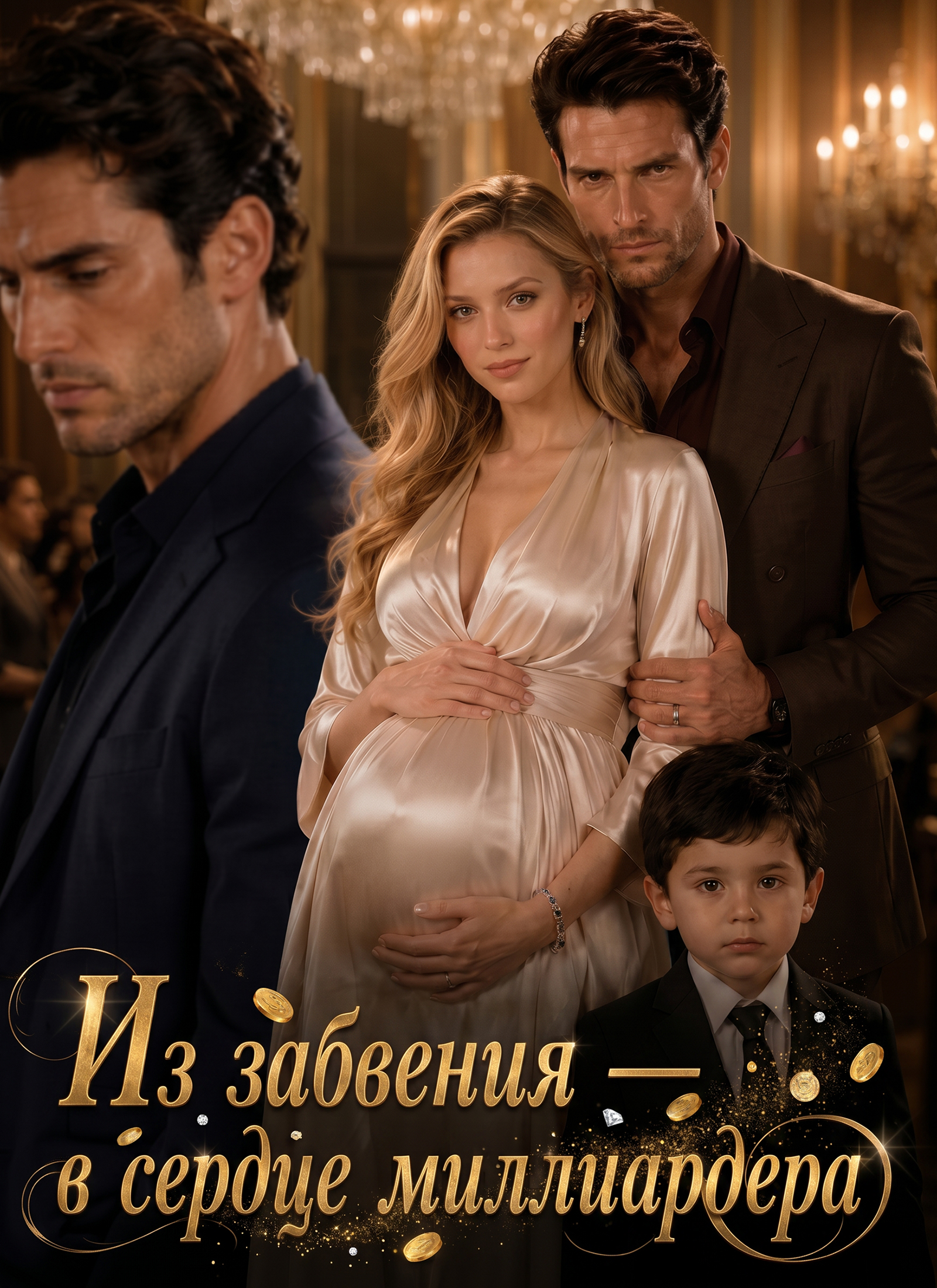 Обложка «Из забвения — в сердце миллиардера»