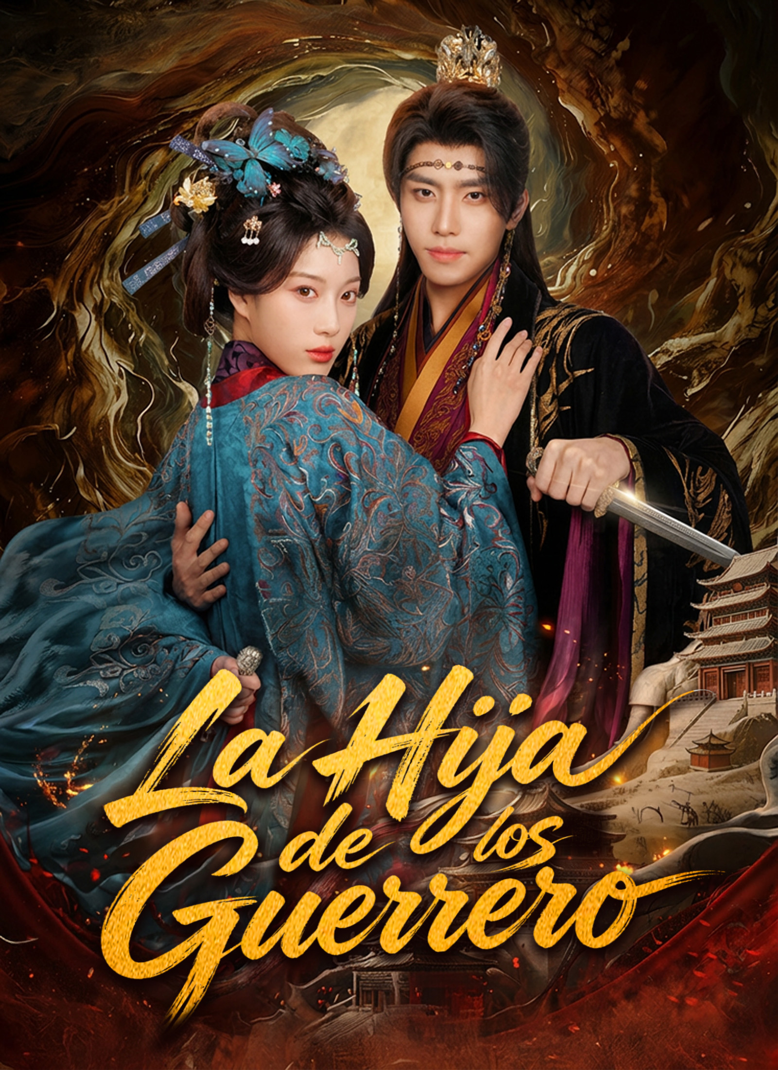 Portada de La Hija de los Guerrero