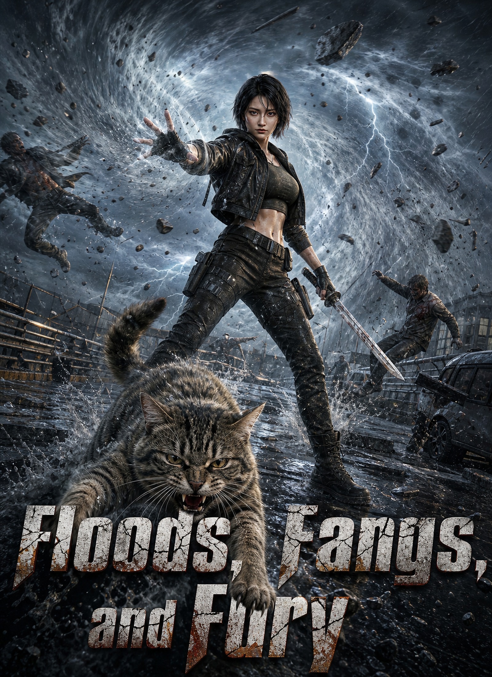 [Dubbed] Floods, Fangs, and Fury Vertical Poster