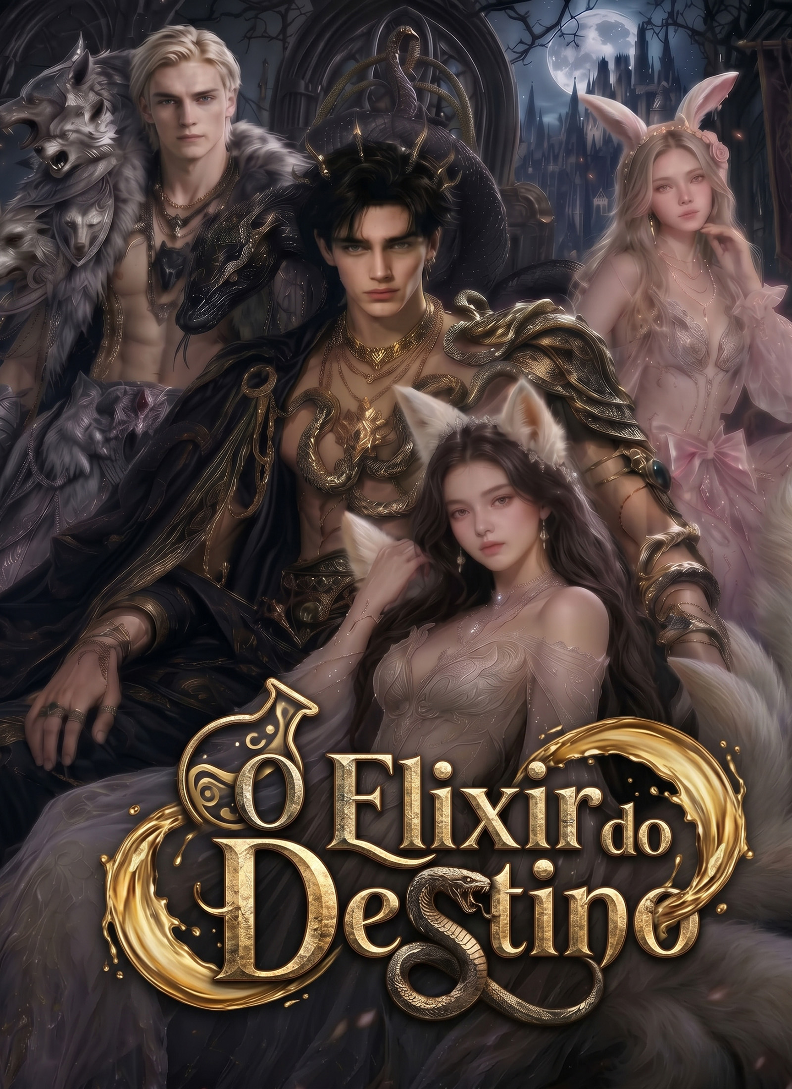 Capa de O Elixir do Destino