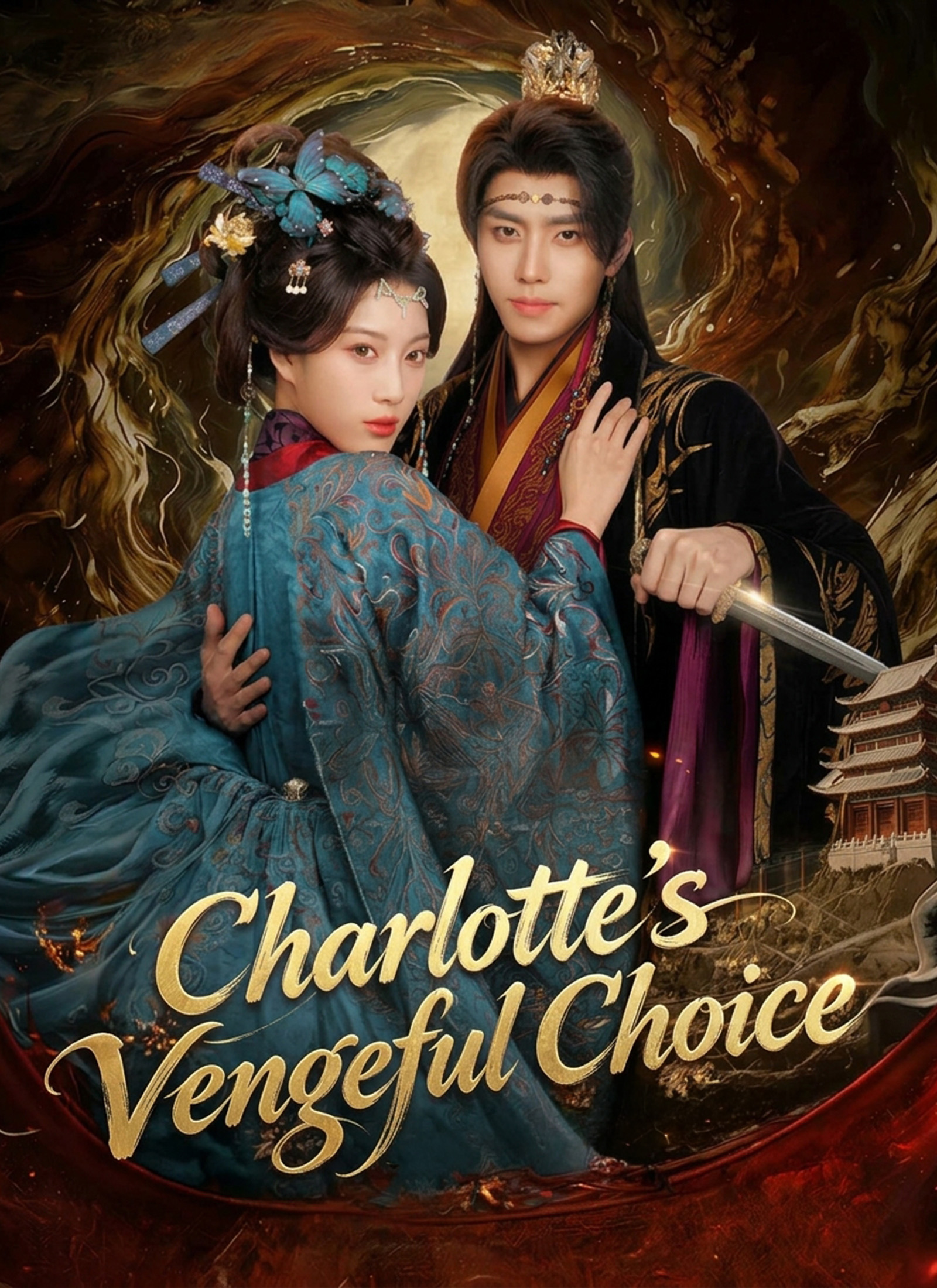 Charlotte’s Vengeful Choice Vertical Poster