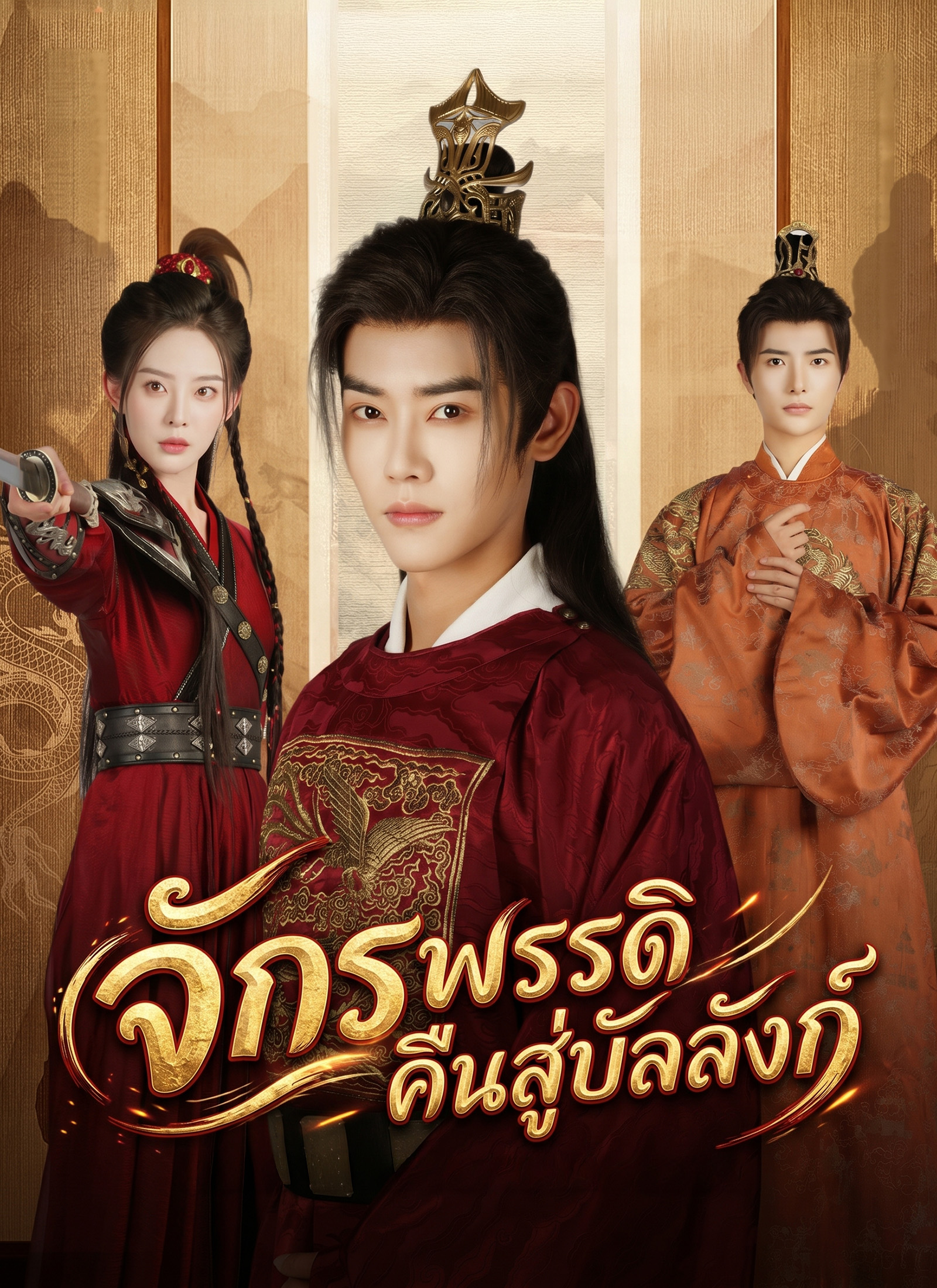 โปสเตอร์ จักรพรรดิคืนสู่บัลลังก์