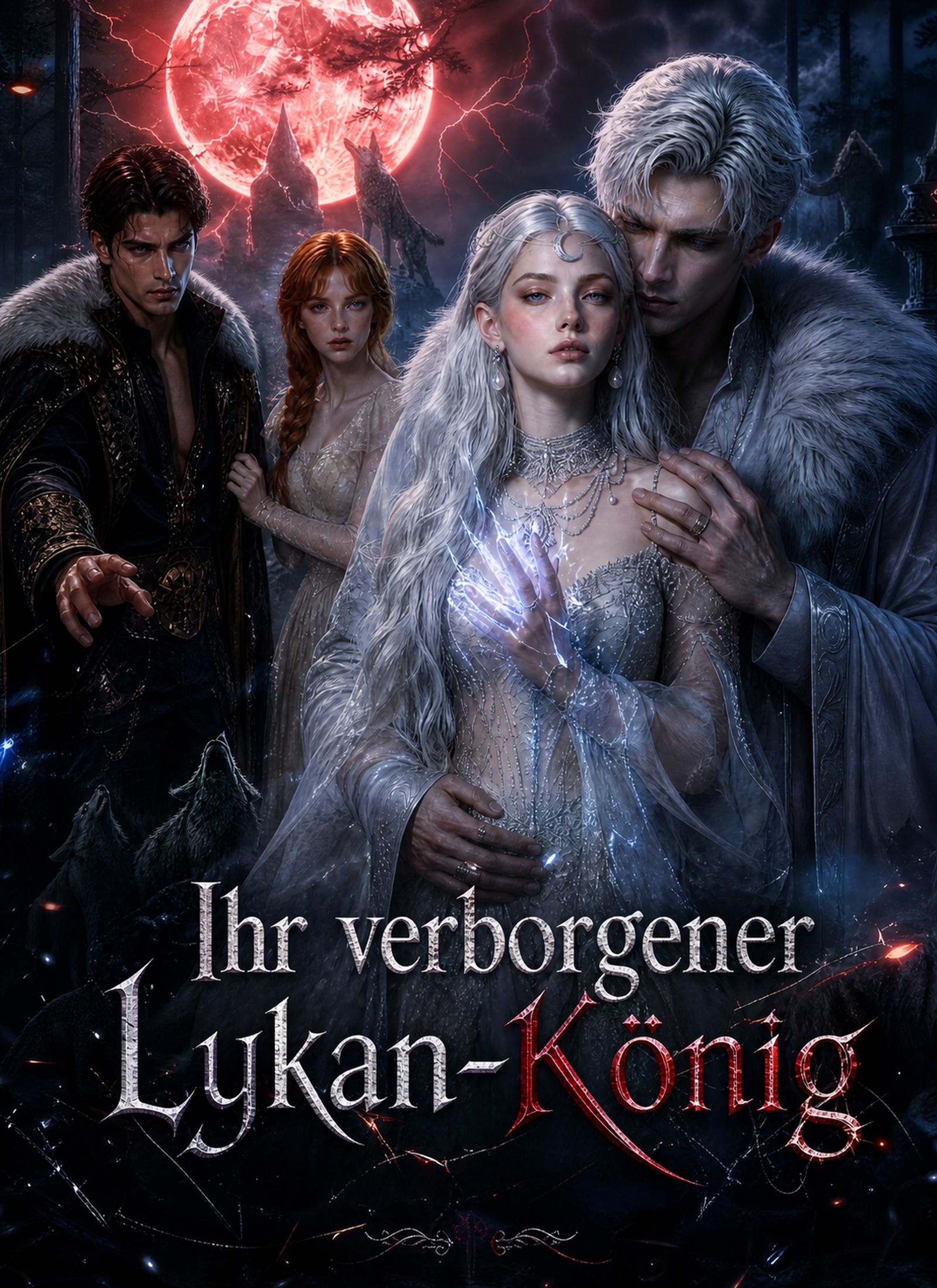 Cover von Ihr verborgener Lykan-König