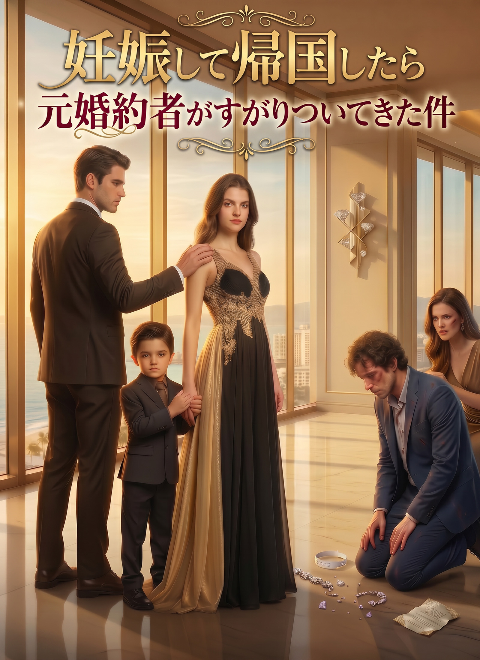 「[吹替]妊娠して帰国したら、元婚約者がすがりついてきた件」のカバー画像