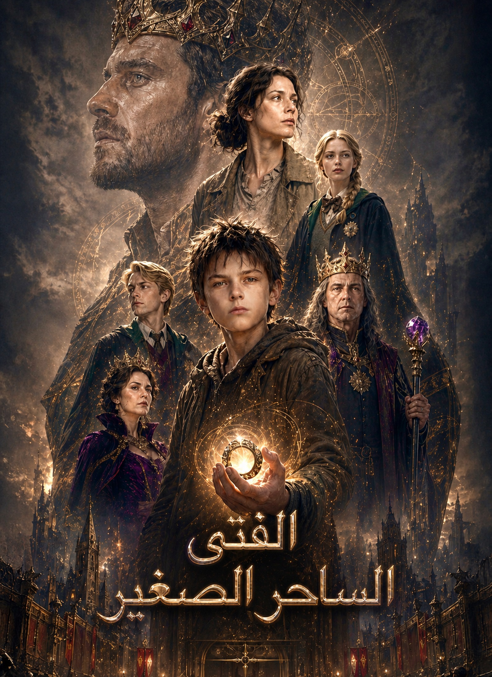 غلاف الفتى الساحر الصغير