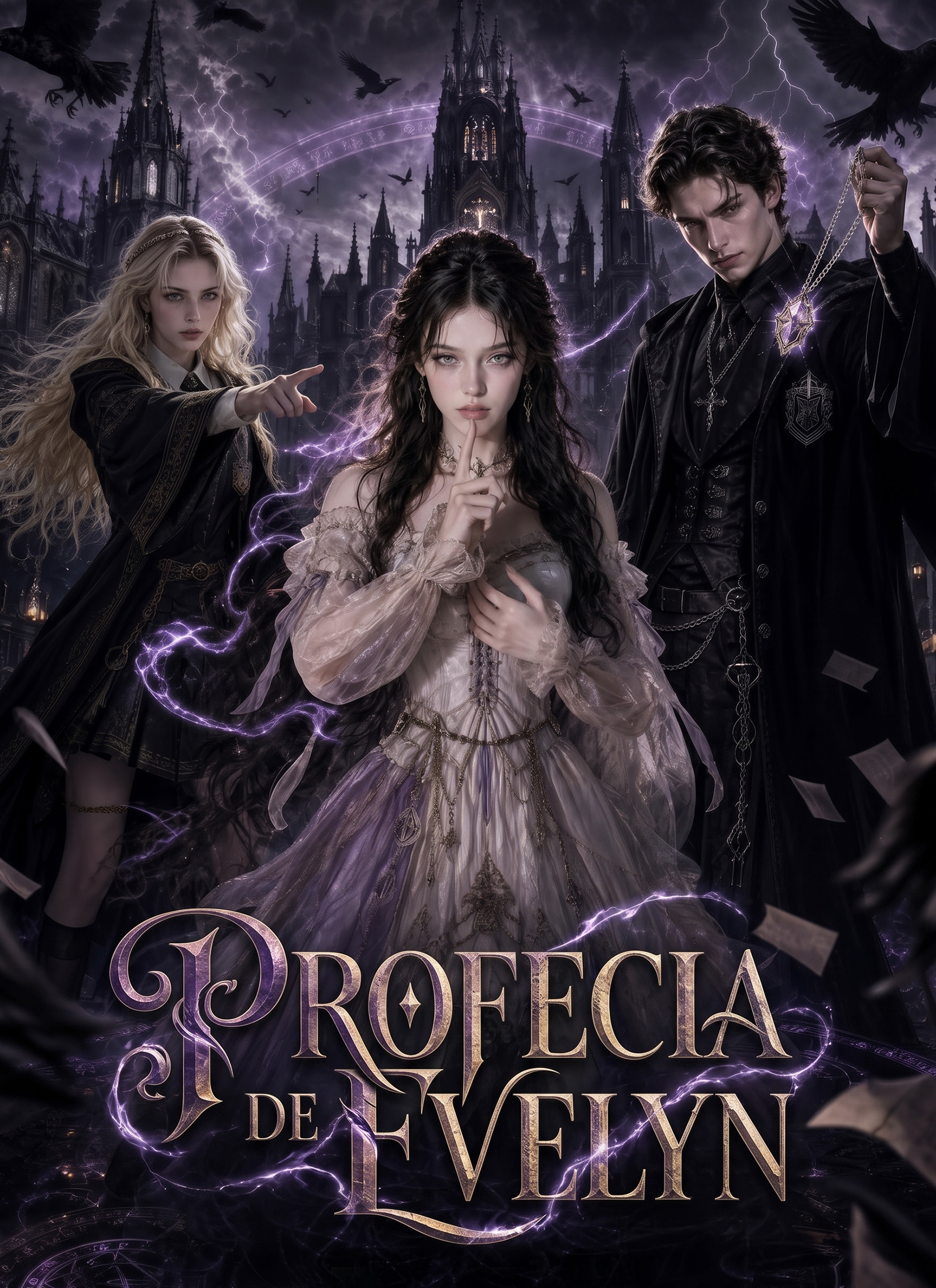 Capa de Profecia de Evelyn