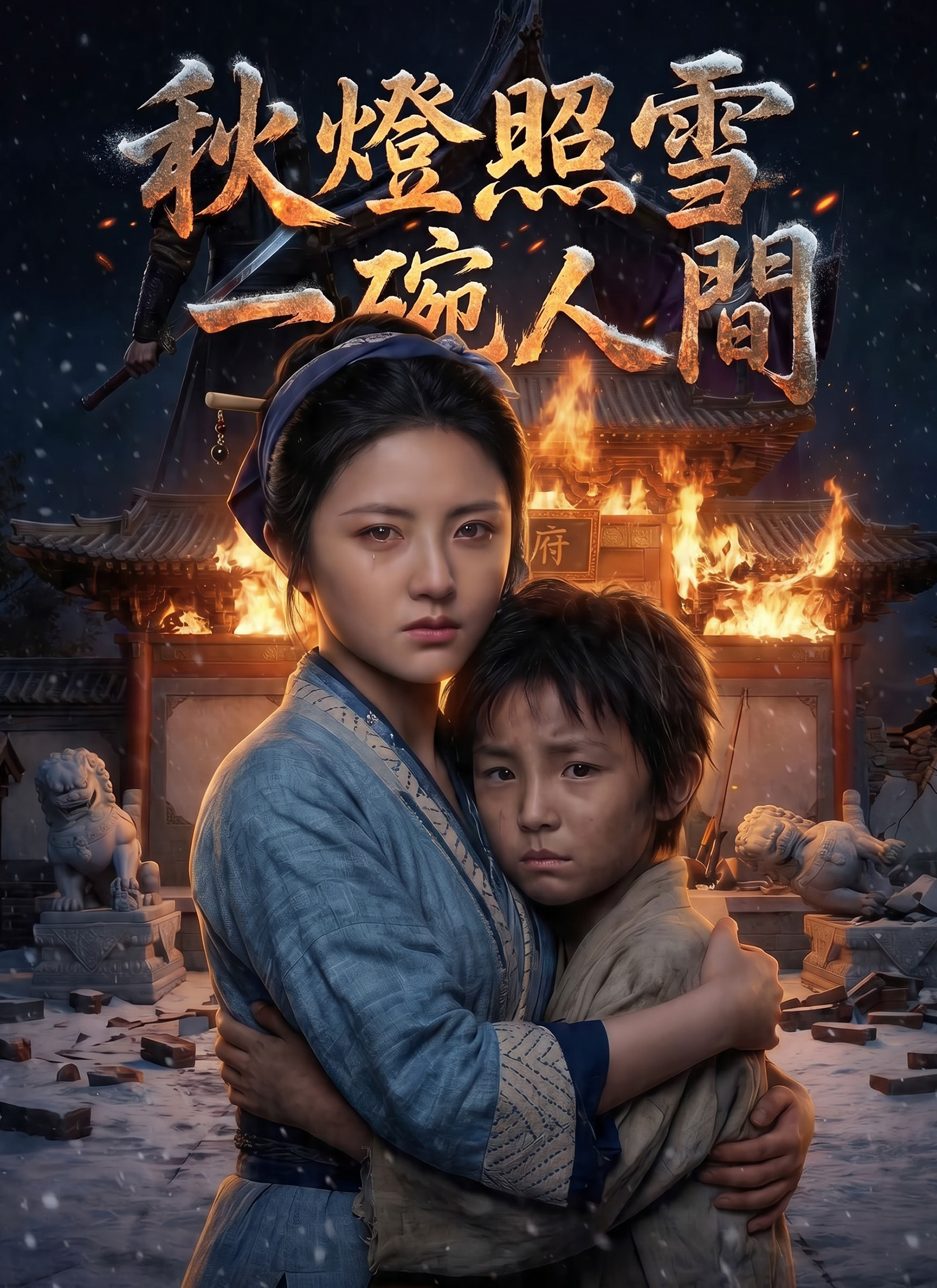 《秋燈照雪，一碗人間》封面