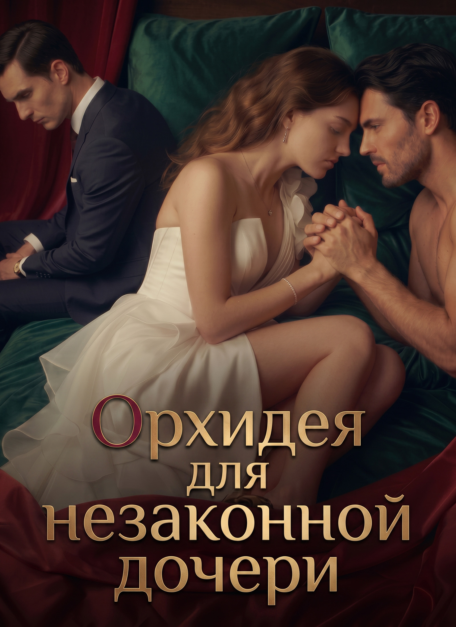 Обложка «Орхидея для незаконной дочери»