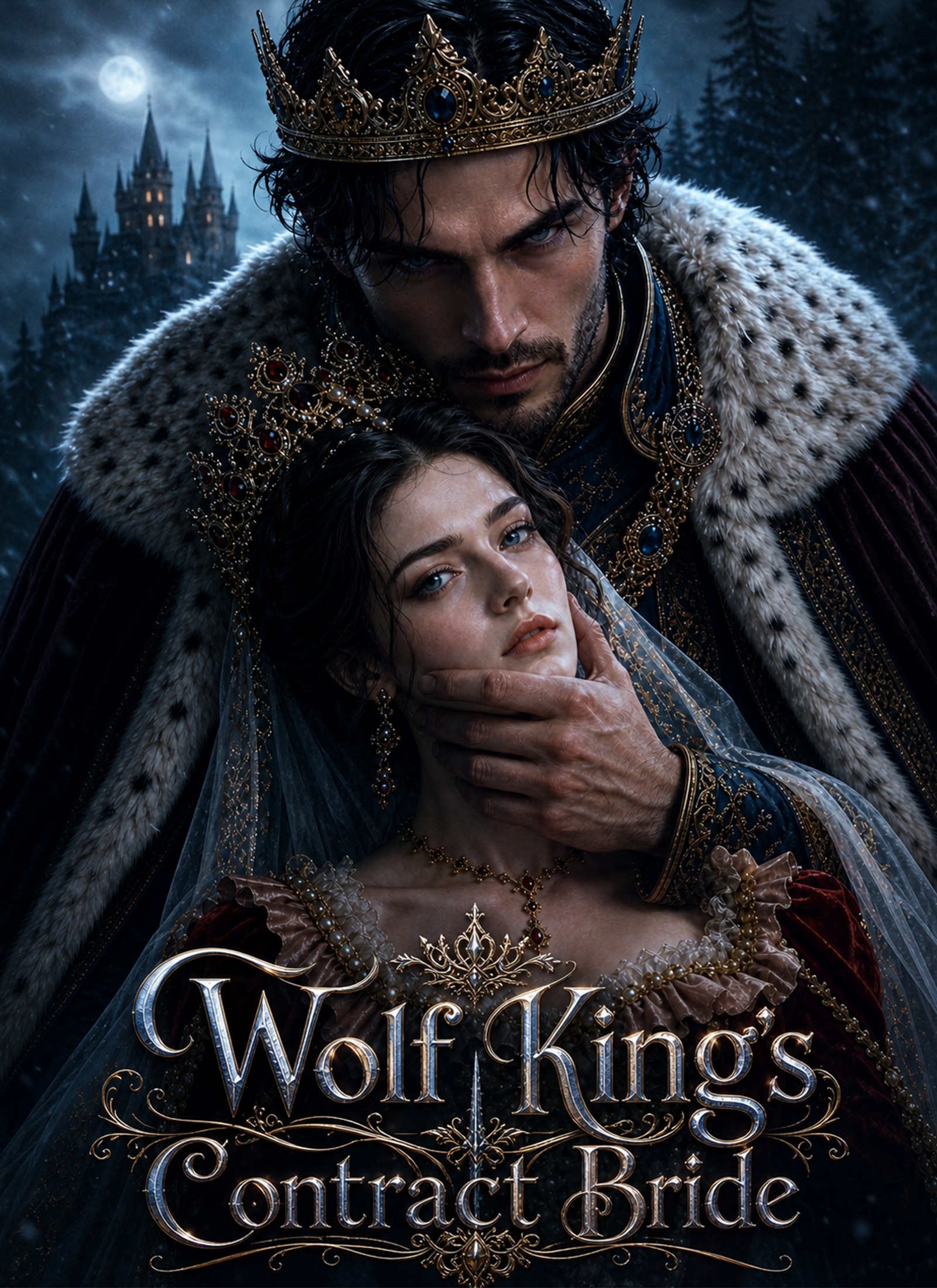 Poster Wolf King's Contract Bride