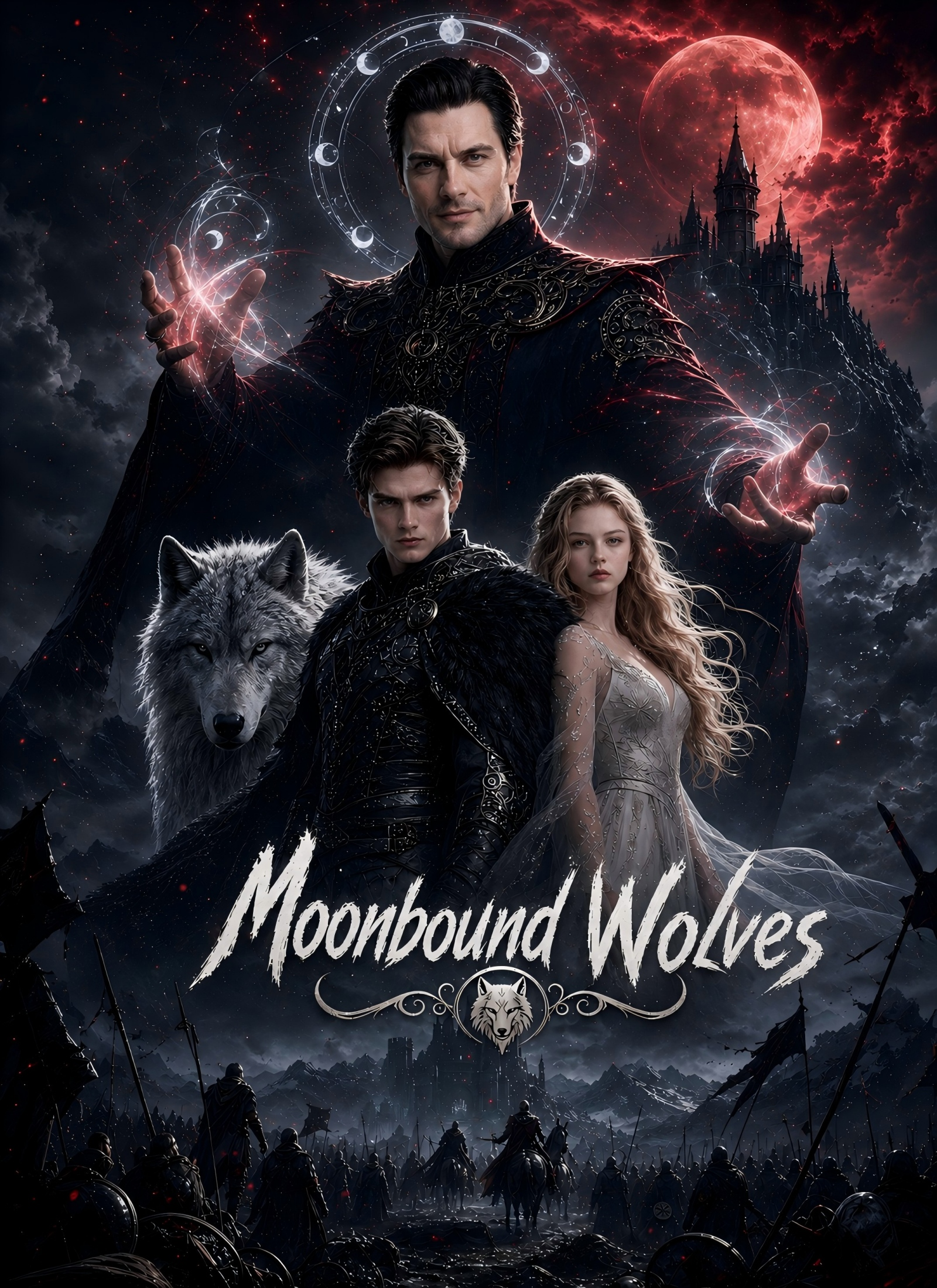 Poster Moonbound Wolves