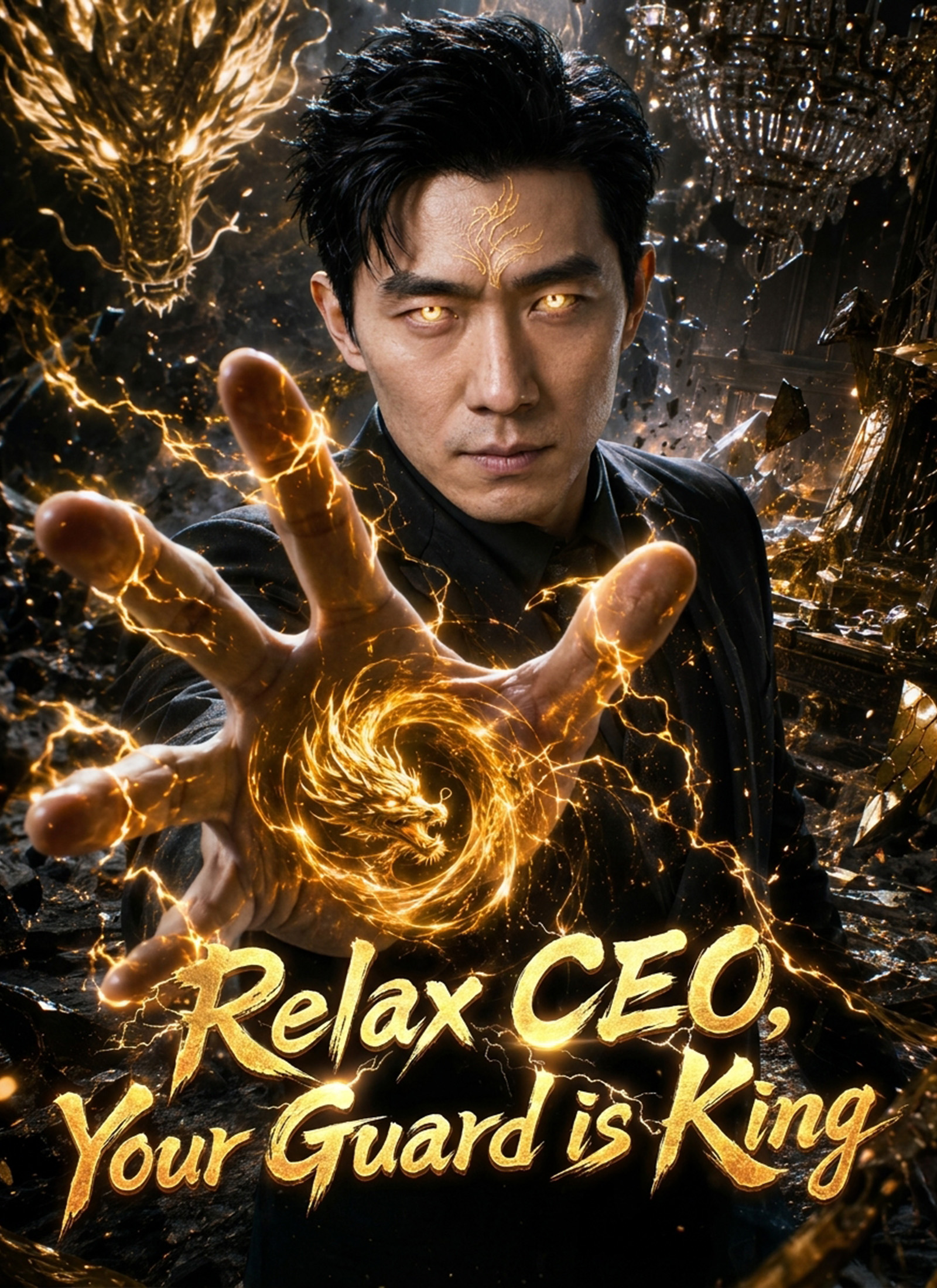Poster Relax CEO, Your Guard is King