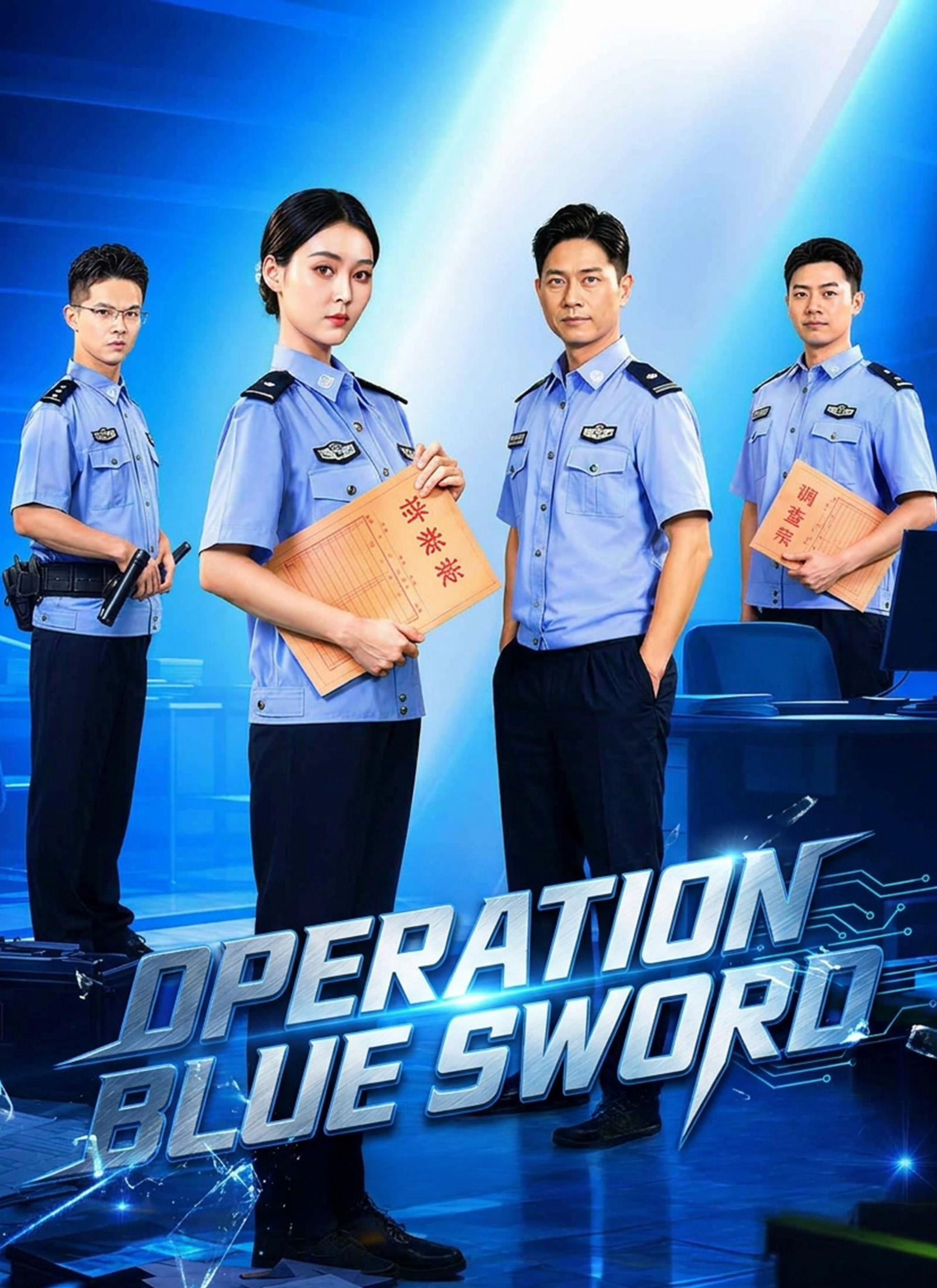 Poster Operation Blue Sword