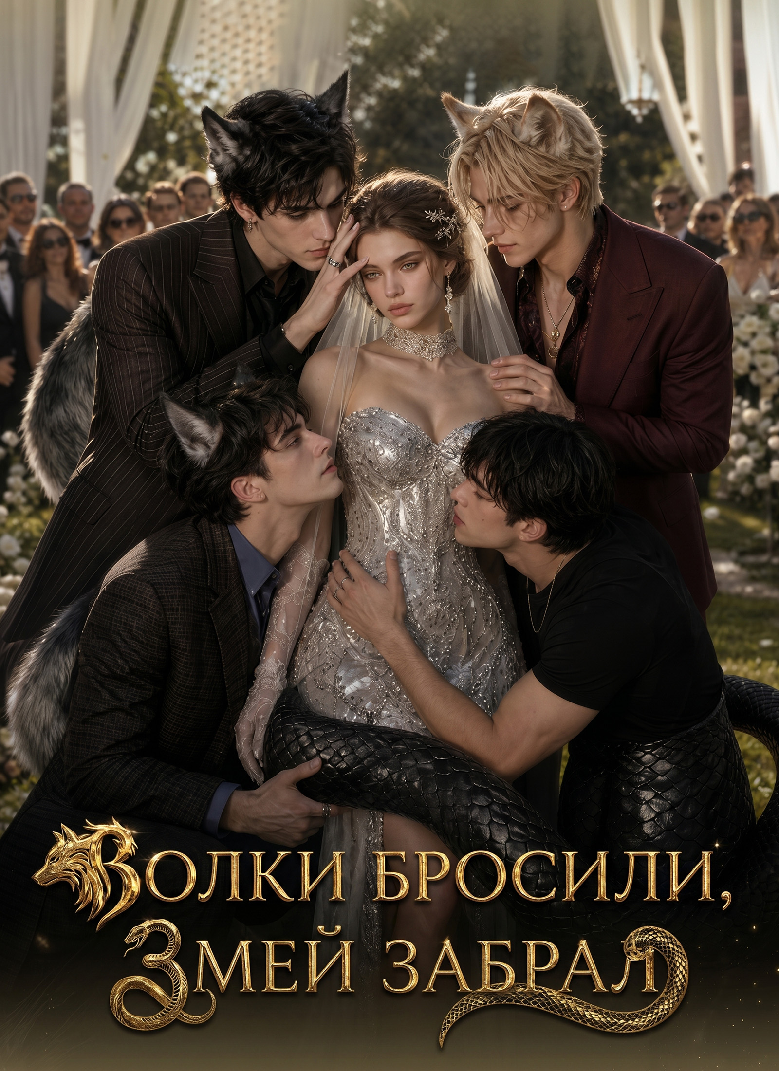 Обложка «Волки бросили, змей забрал»