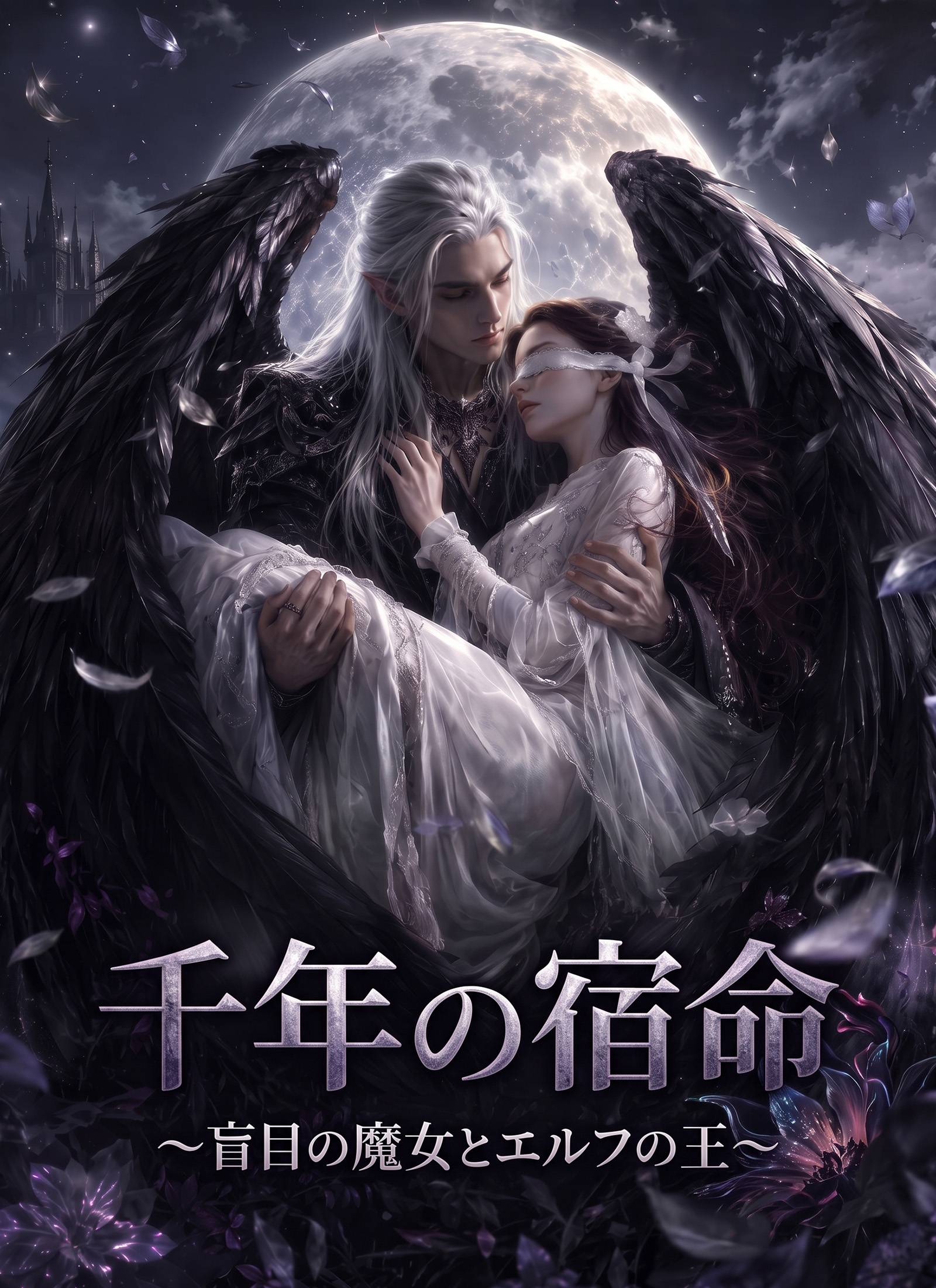 「千年の宿命〜盲目の魔女とエルフの王〜」のカバー画像
