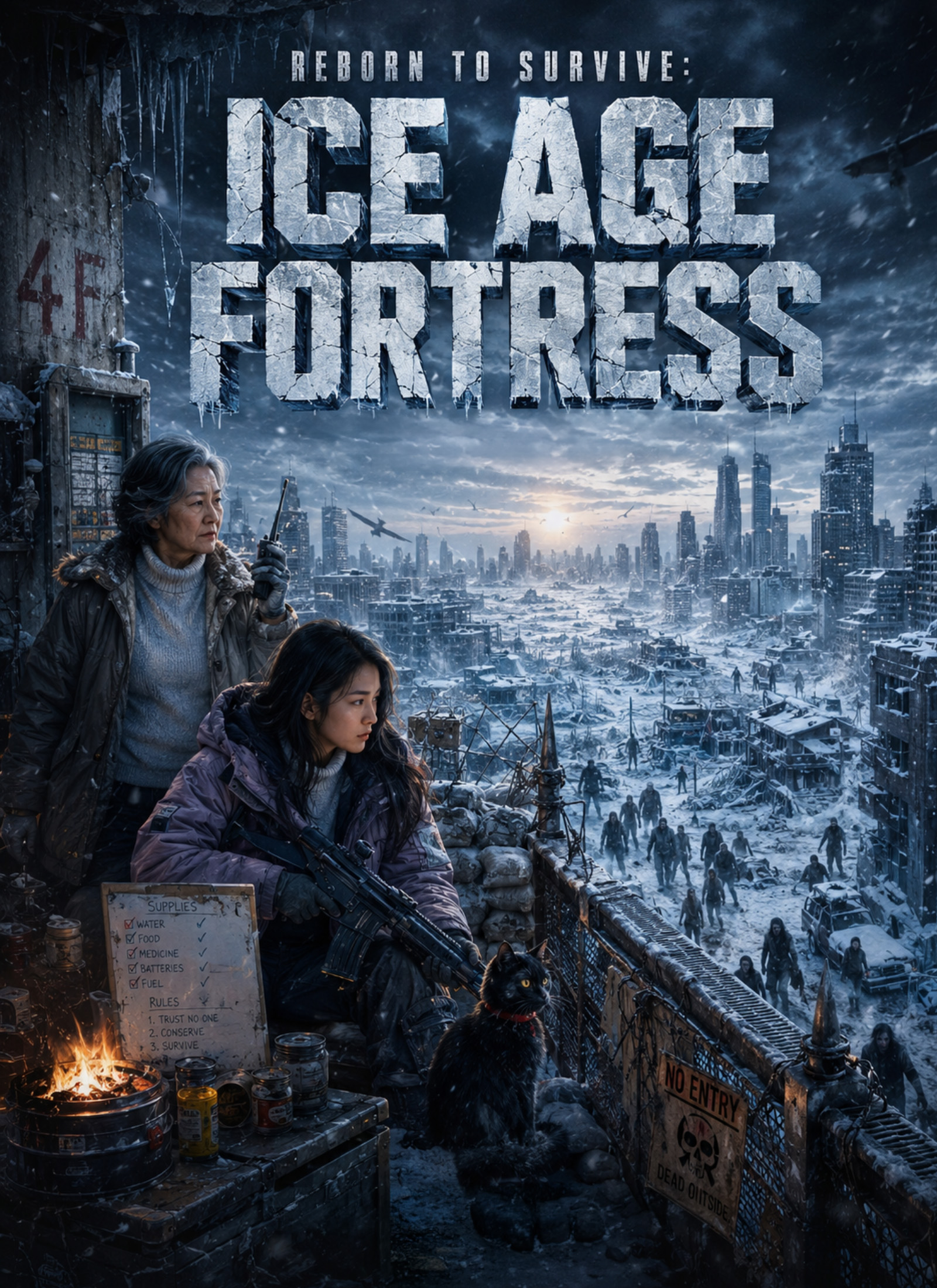 [Dubbed] Reborn to Survive: Ice Age Fortress Vertical Poster