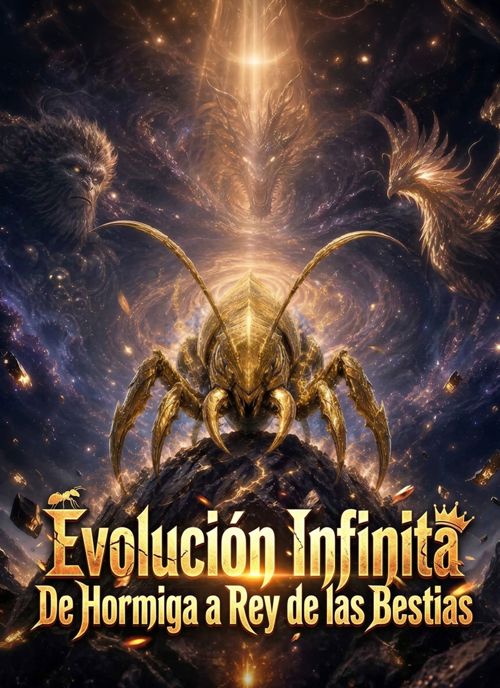 Evolución Infinita: De Hormiga a Rey de las Bestias
