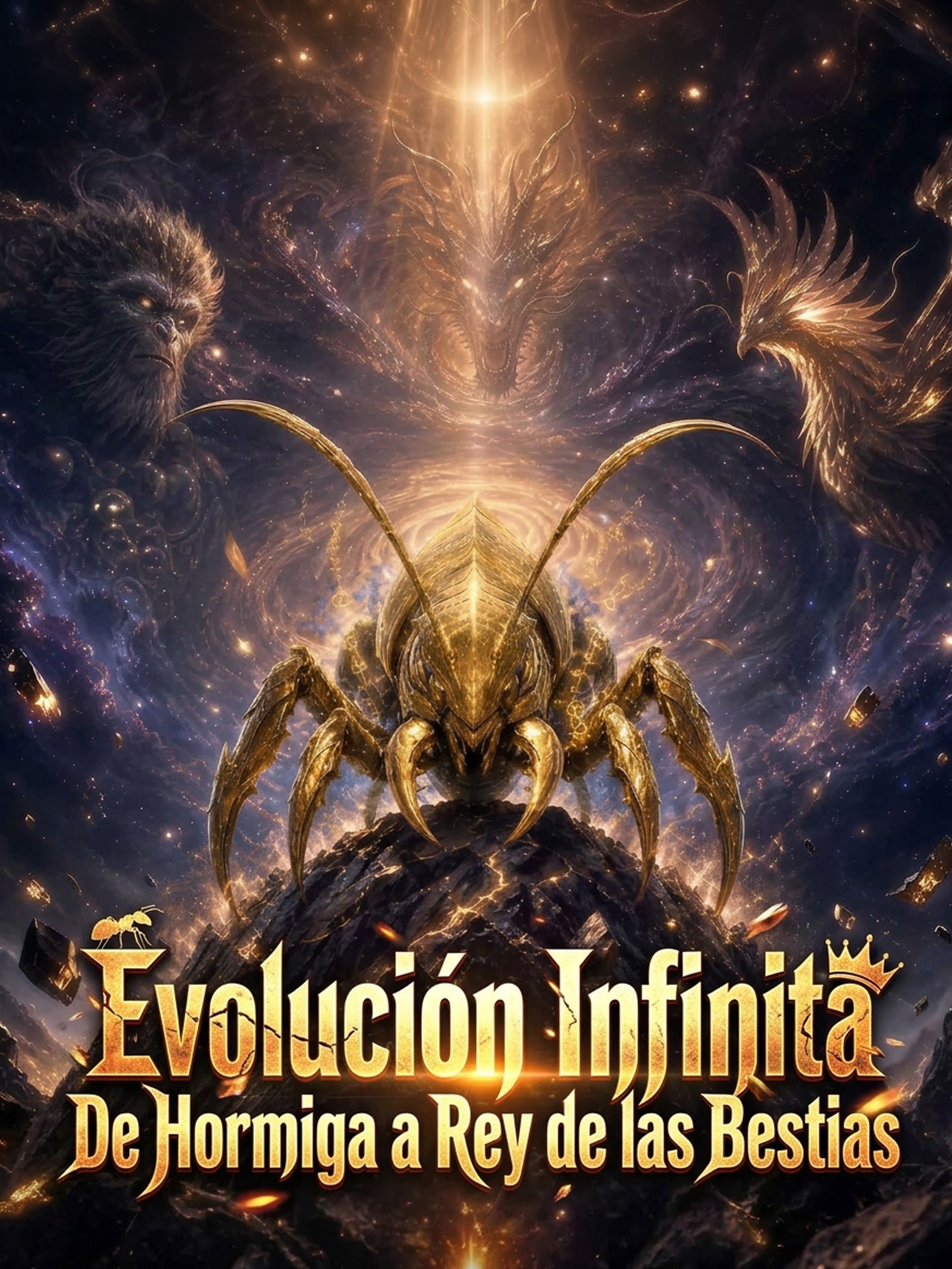 Evolución Infinita: De Hormiga a Rey de las Bestias