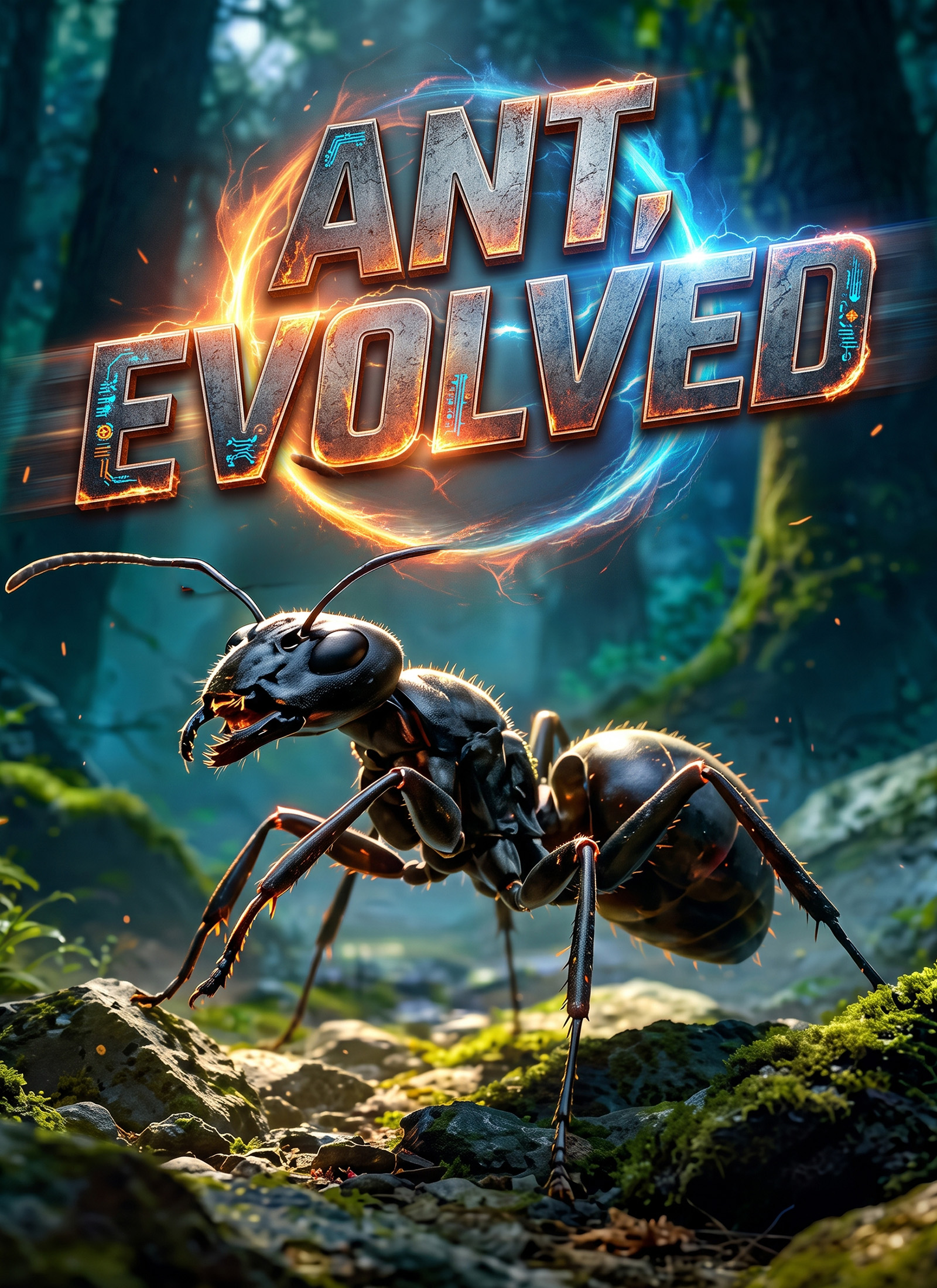 [Dubbed] Ant, Evolved Vertical Poster
