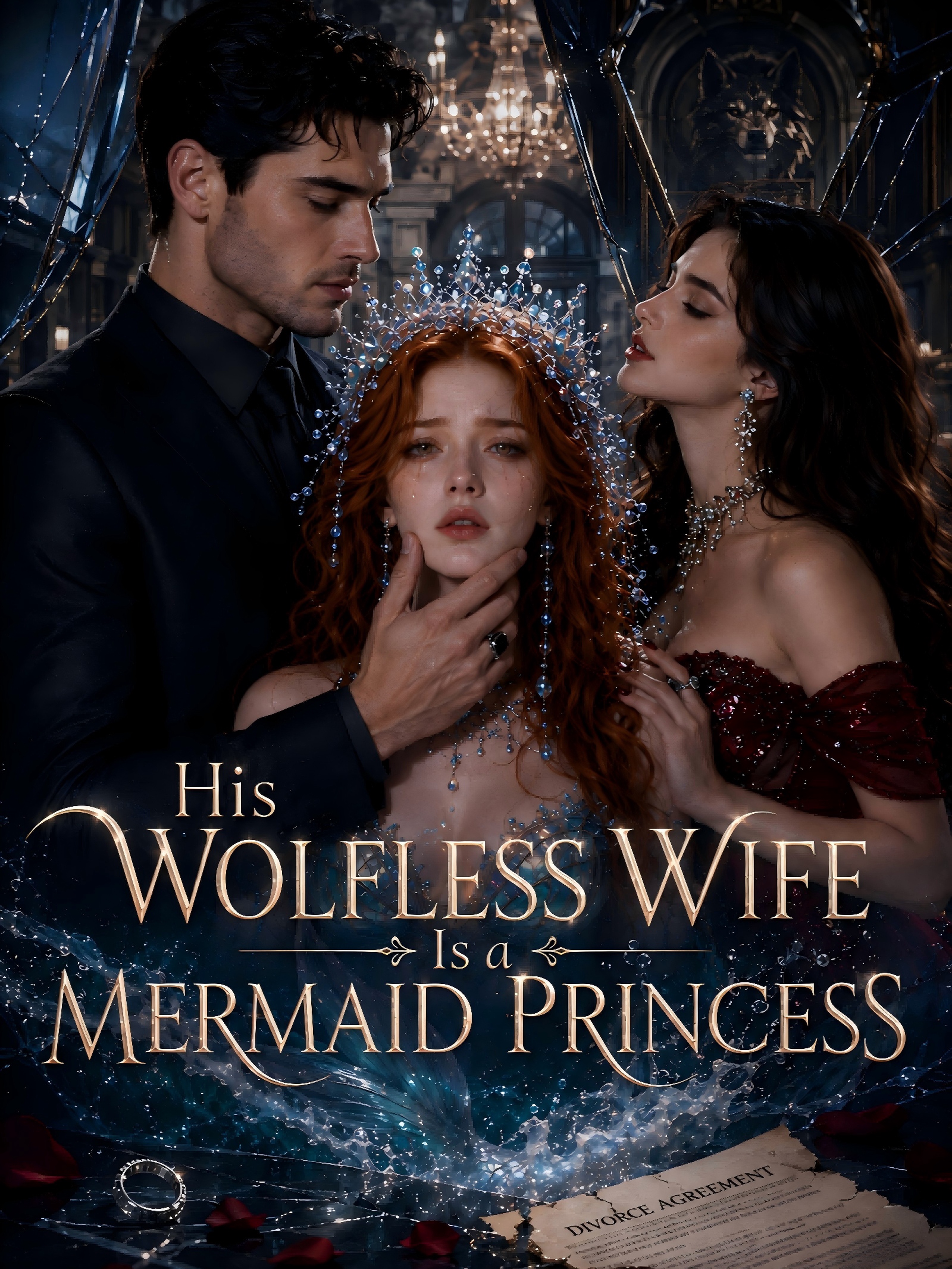 His Wolfless Wife Is a Mermaid Princess
