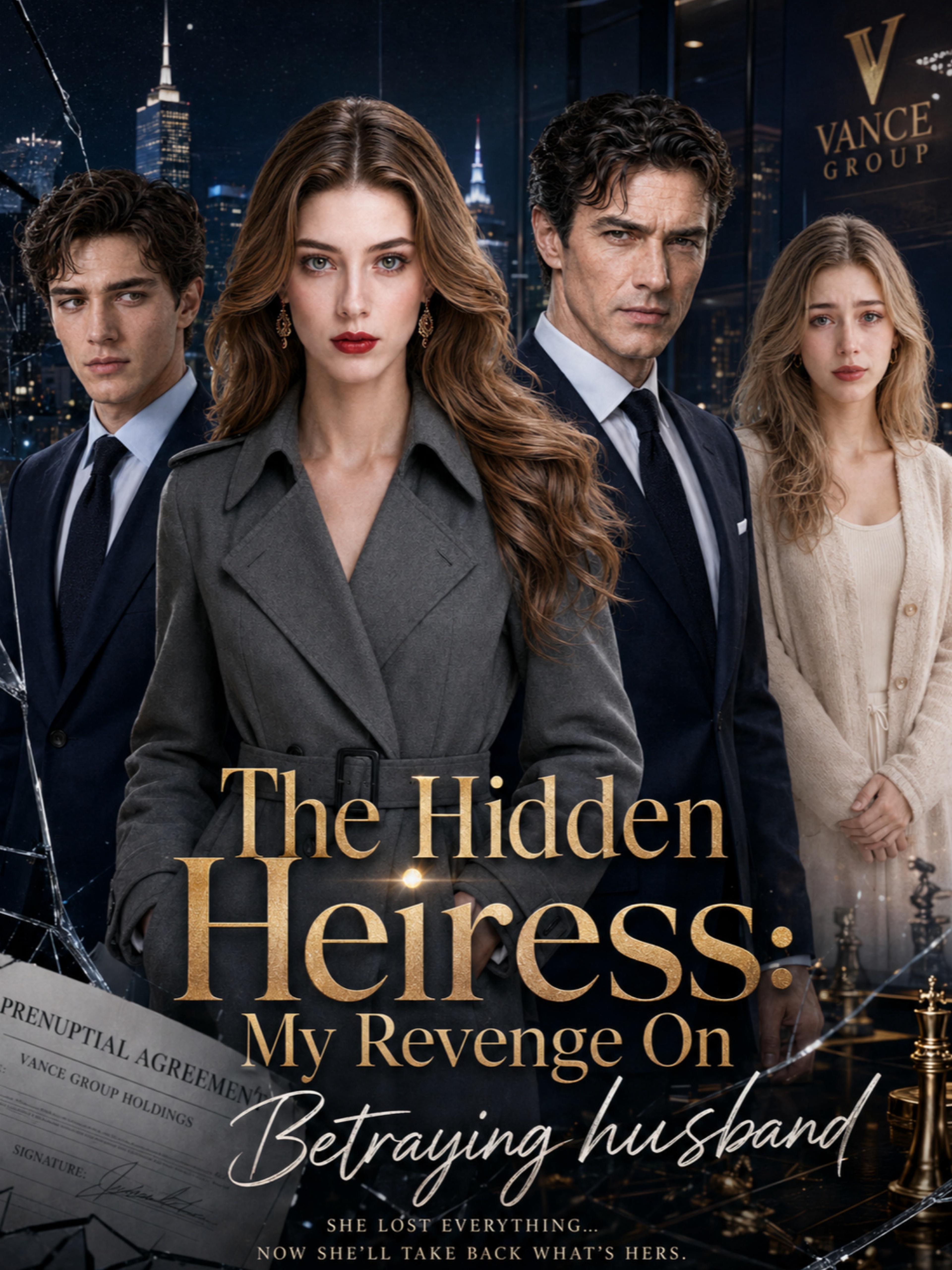 The Hidden Heiress: My Revenge On Betraying husband