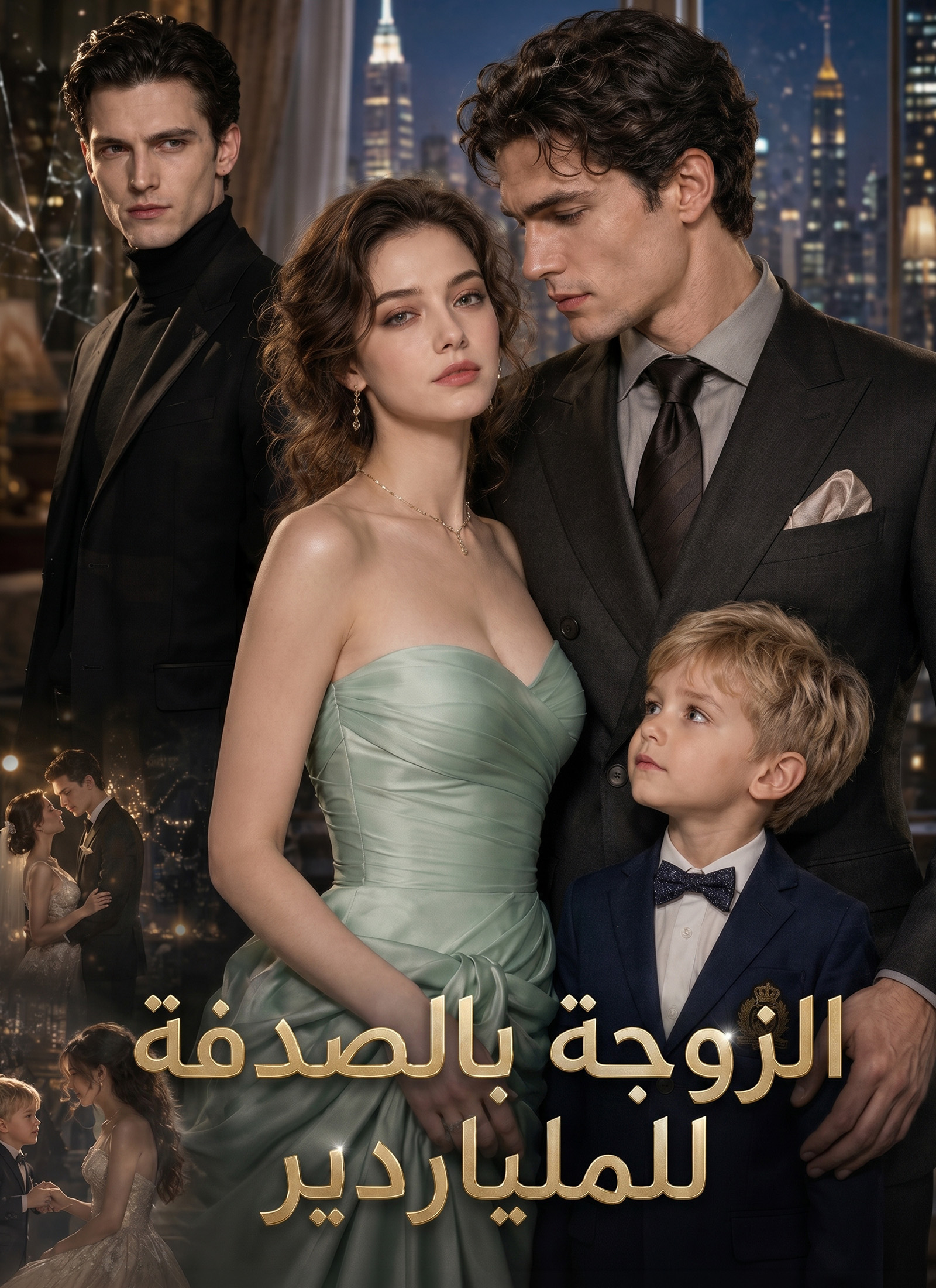 الزوجة بالصدفة للملياردير مدبلج كامل