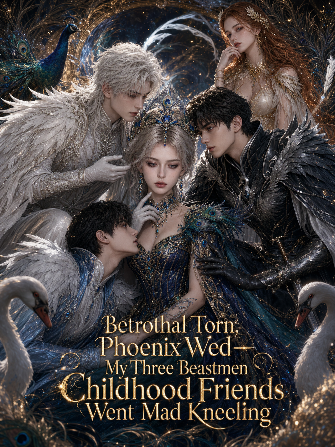 Betrothal Torn, Phoenix Wed—My Three Beastmen Childhood Friends Went Mad Kneeling