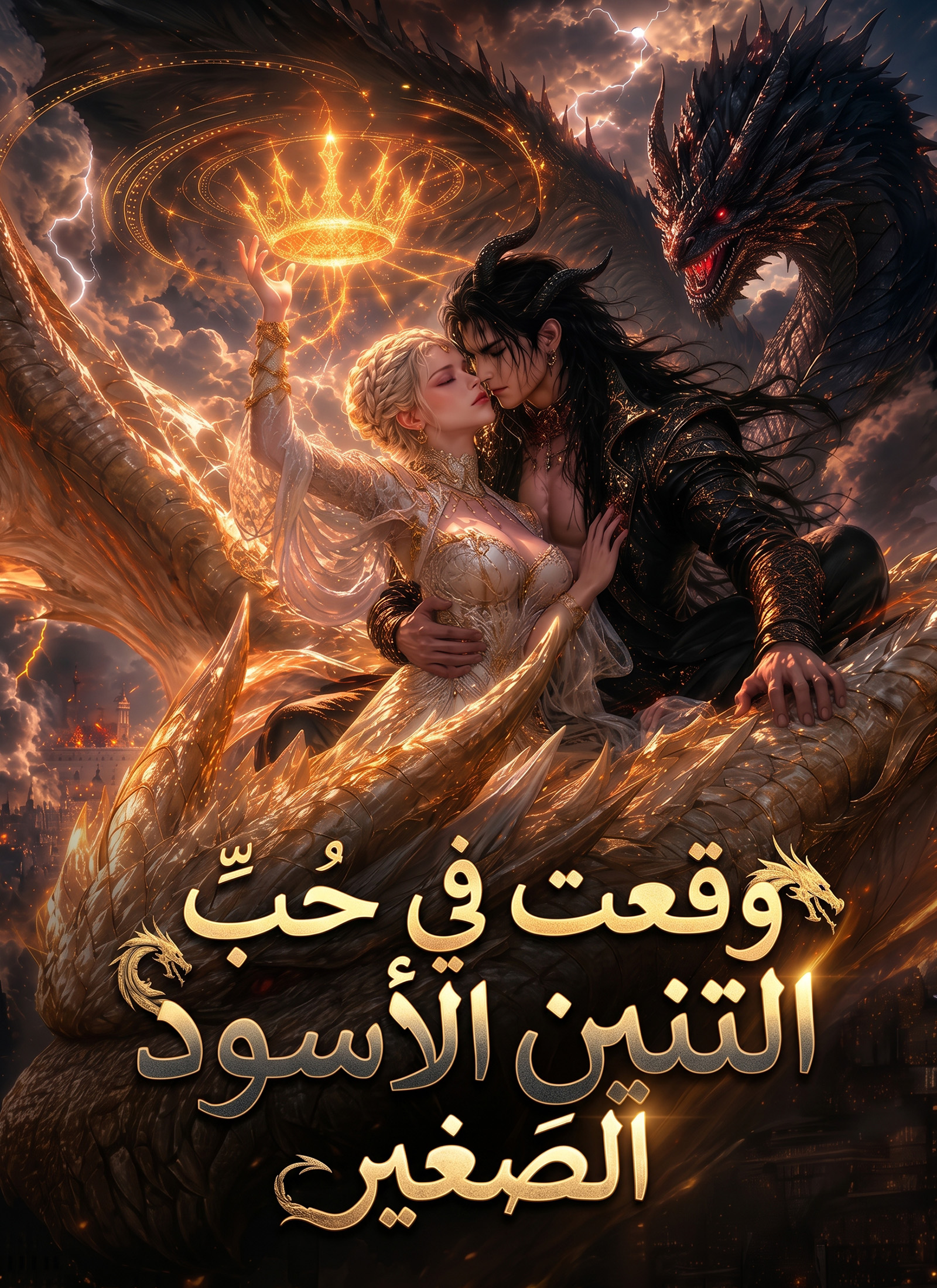 [مدبلج]وقعت في حبِّ التنينِ الأسودِ الصغيرِ