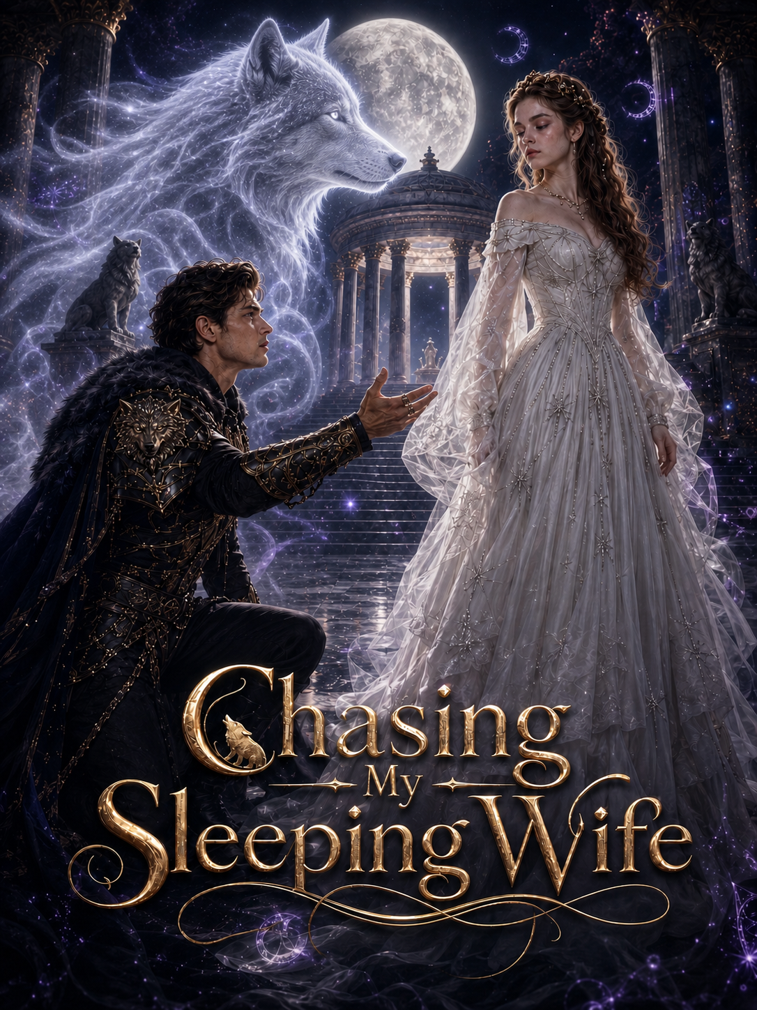 chasing my sleeping wife