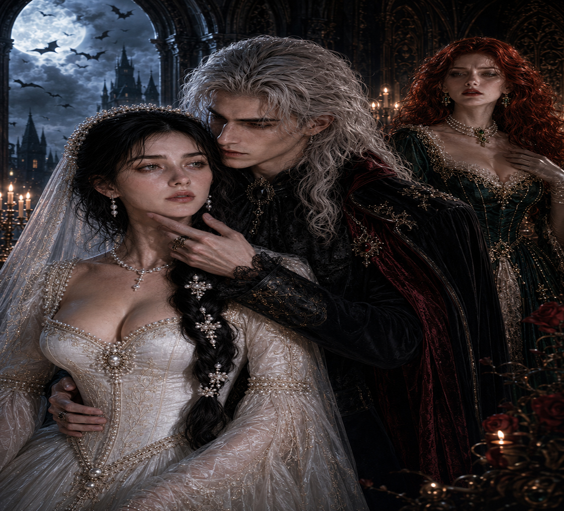 The Vampire Lord’s Stolen Bride Vertical Poster