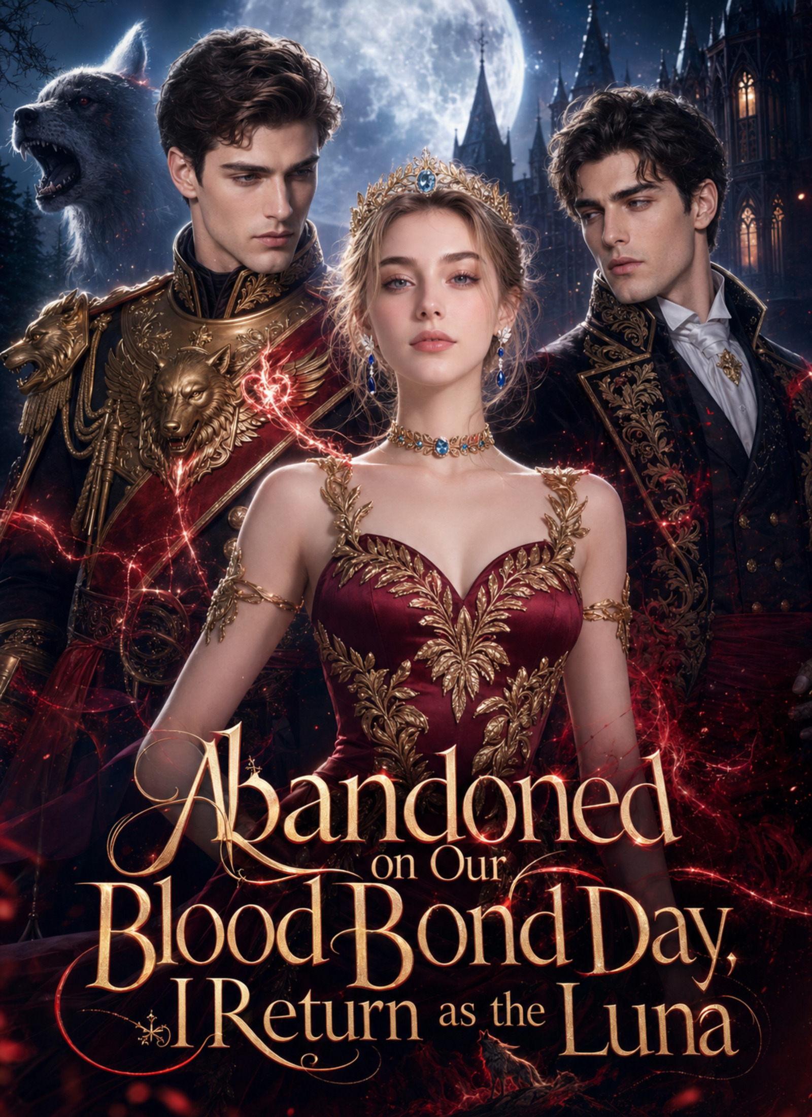 Abandoned on Our Blood Bond Day, I Return as the Luna