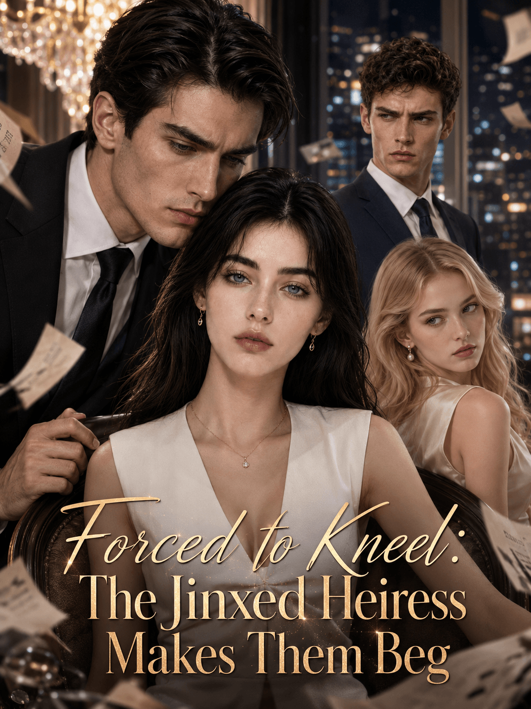 Forced to Kneel: The Jinxed Heiress Makes Them Beg