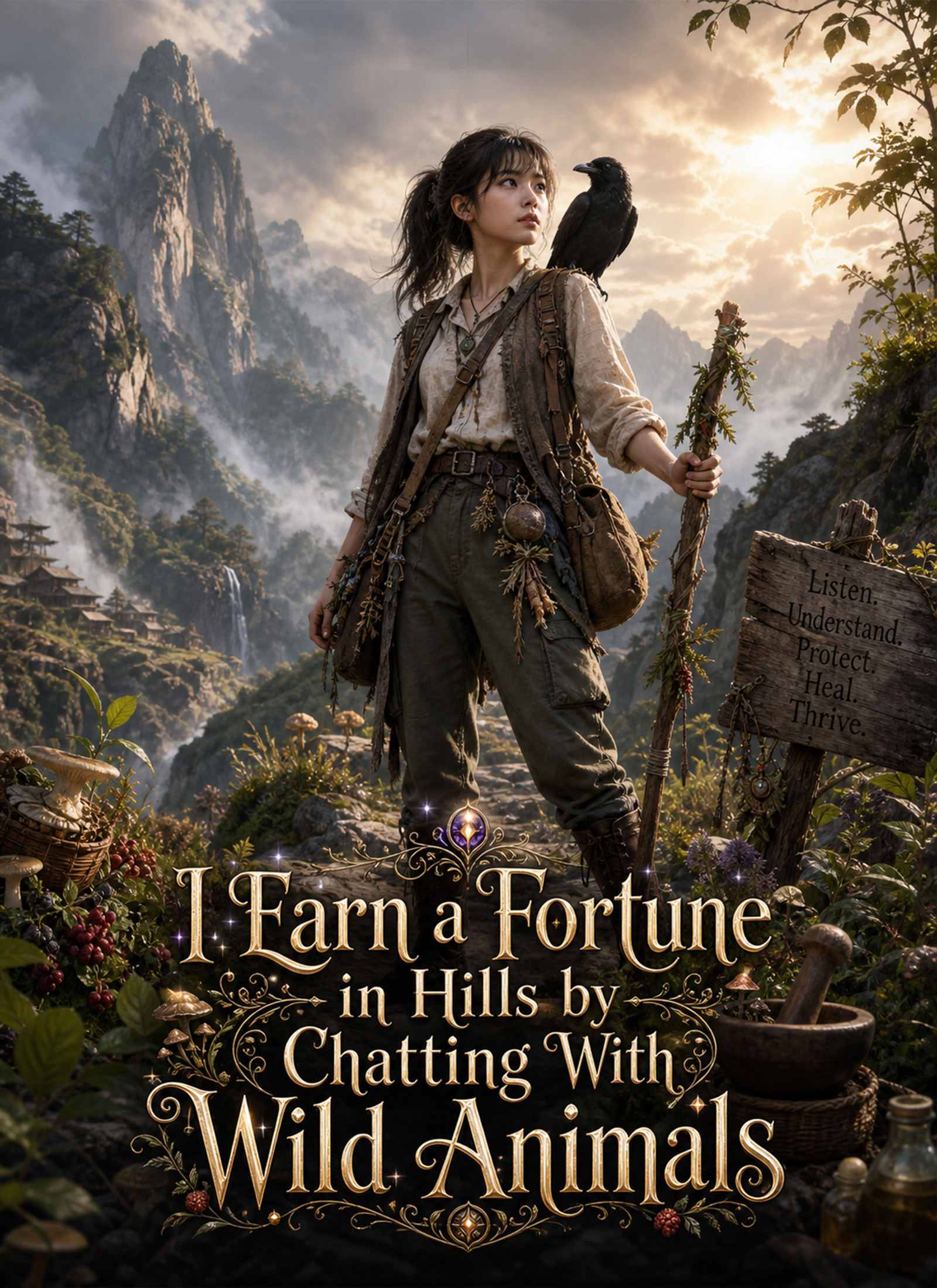 [Dubbed] I Earn a Fortune in Hills by Chatting With Wild Animals