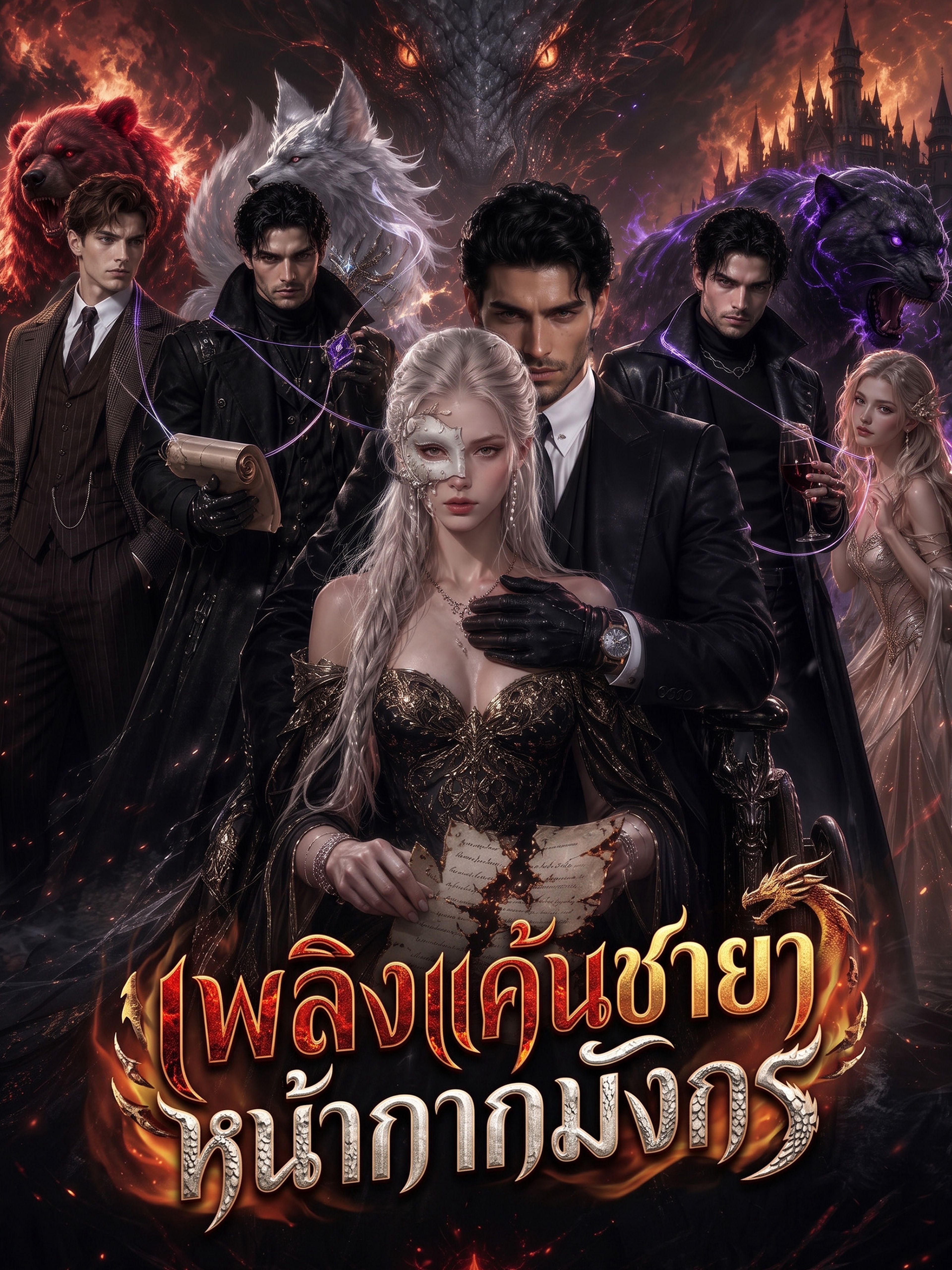 เพลิงแค้นชายาหน้ากากมังกร
