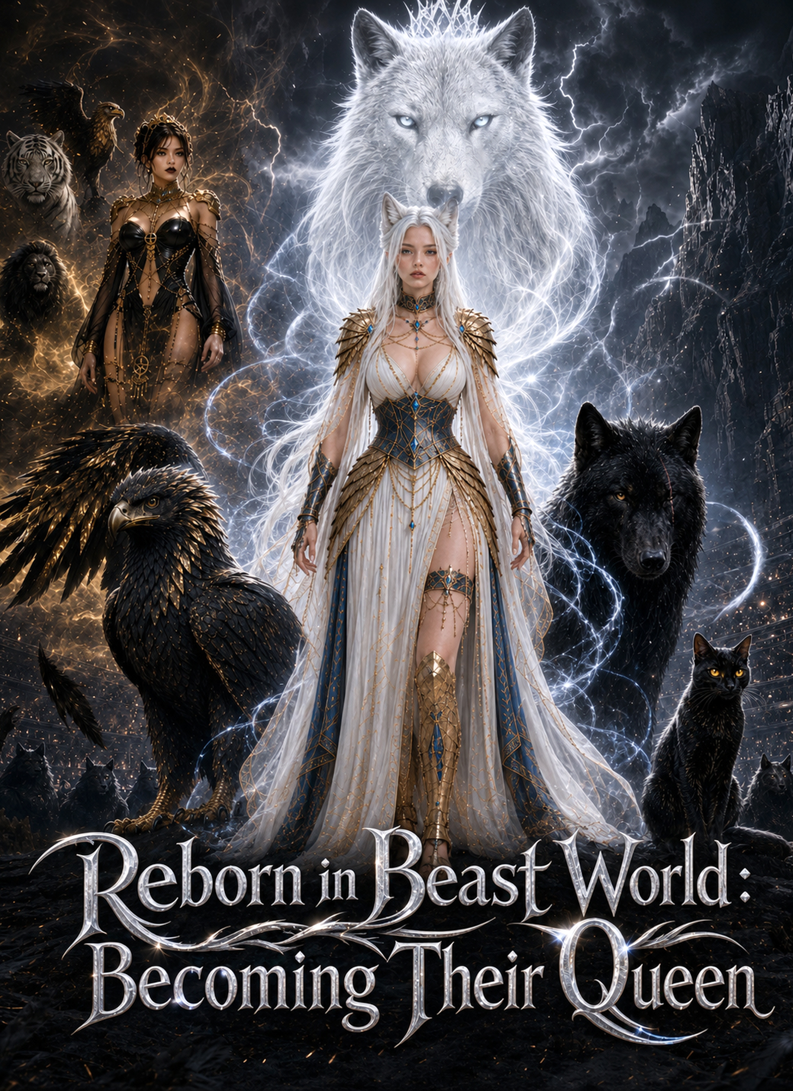 Reborn in Beast World:Becoming Their Queen