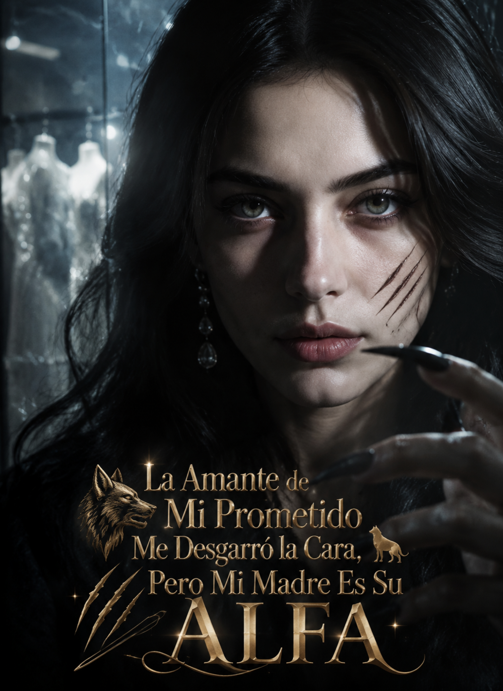 La Amante de Mi Prometido Me Desgarró la Cara, Pero Mi Madre Es Su Alfa