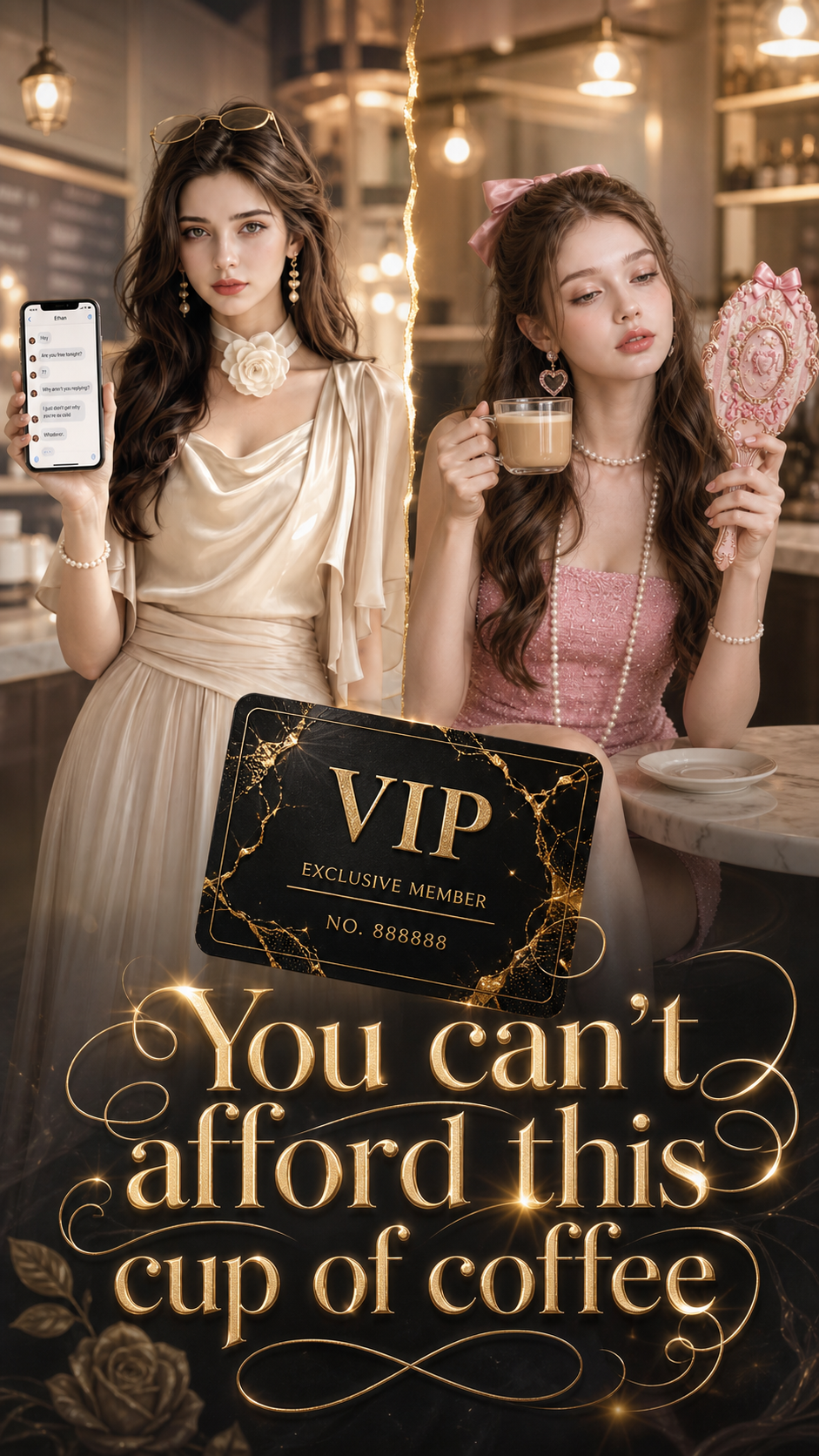 You can’t afford this cup of coffee