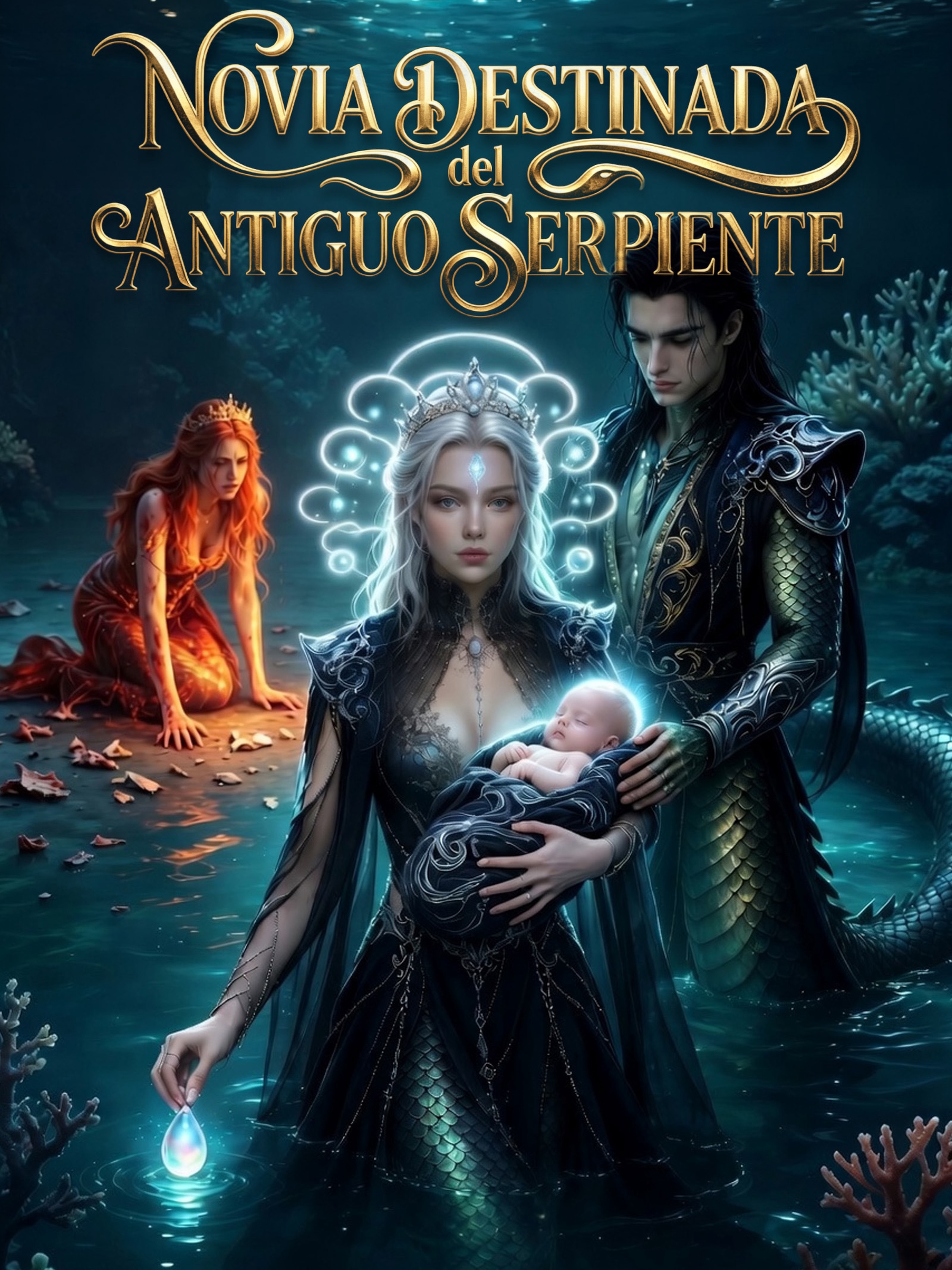 Novia destinada del antiguo serpiente (Doblado)