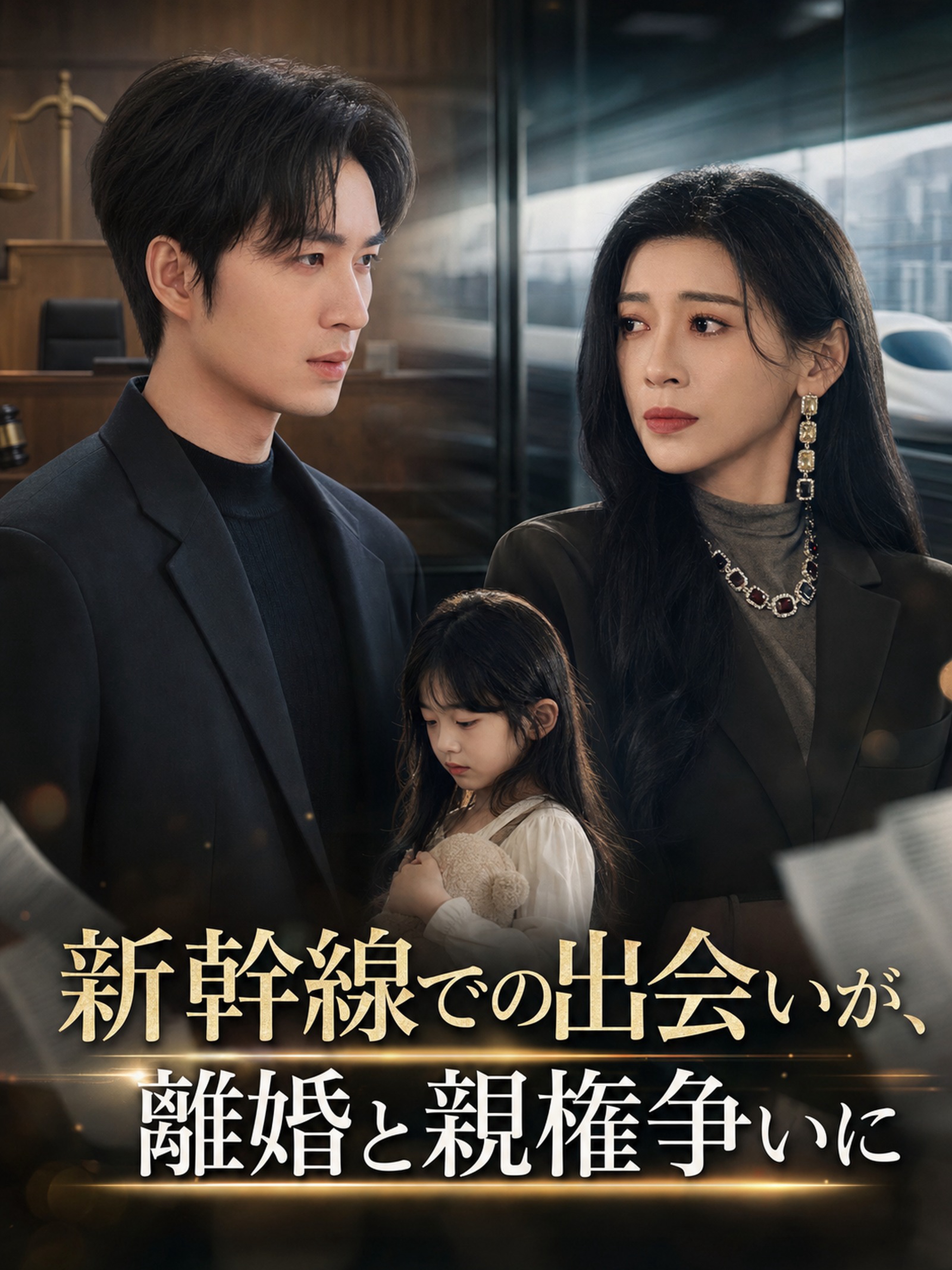 新幹線での出会いが、離婚と親権争いに