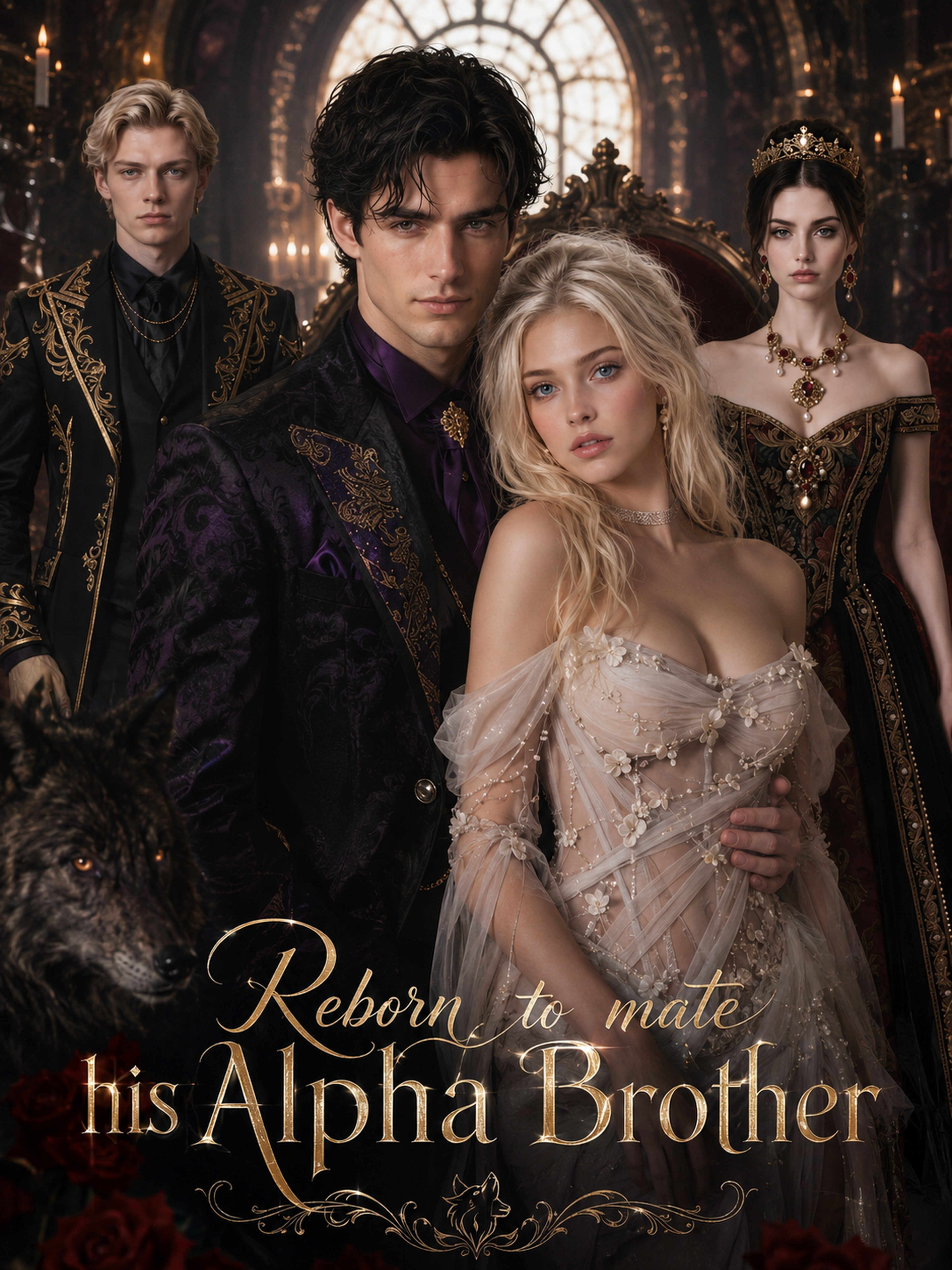Reborn to mate his Alpha Brother