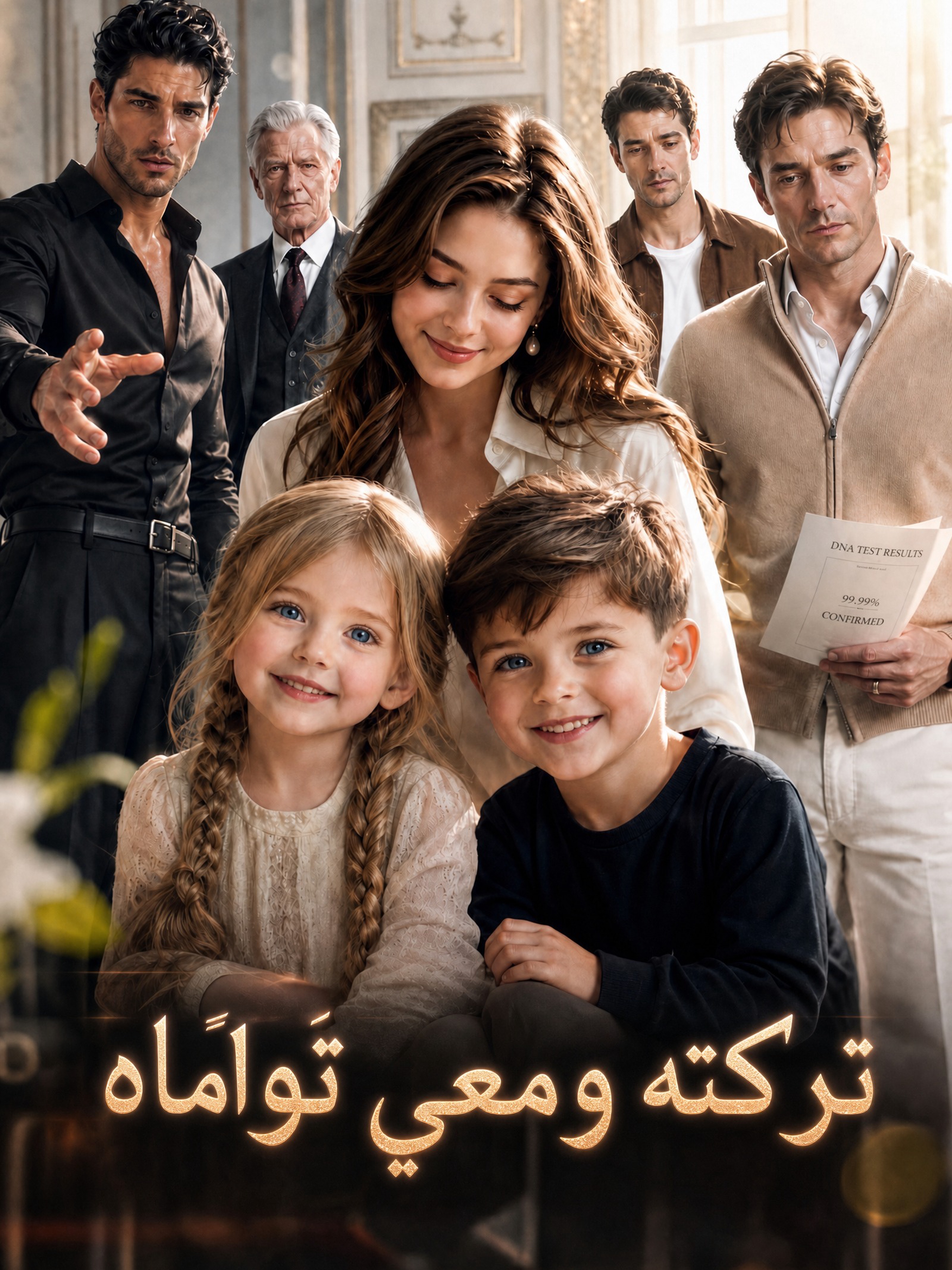 تركته ومعي توأماه