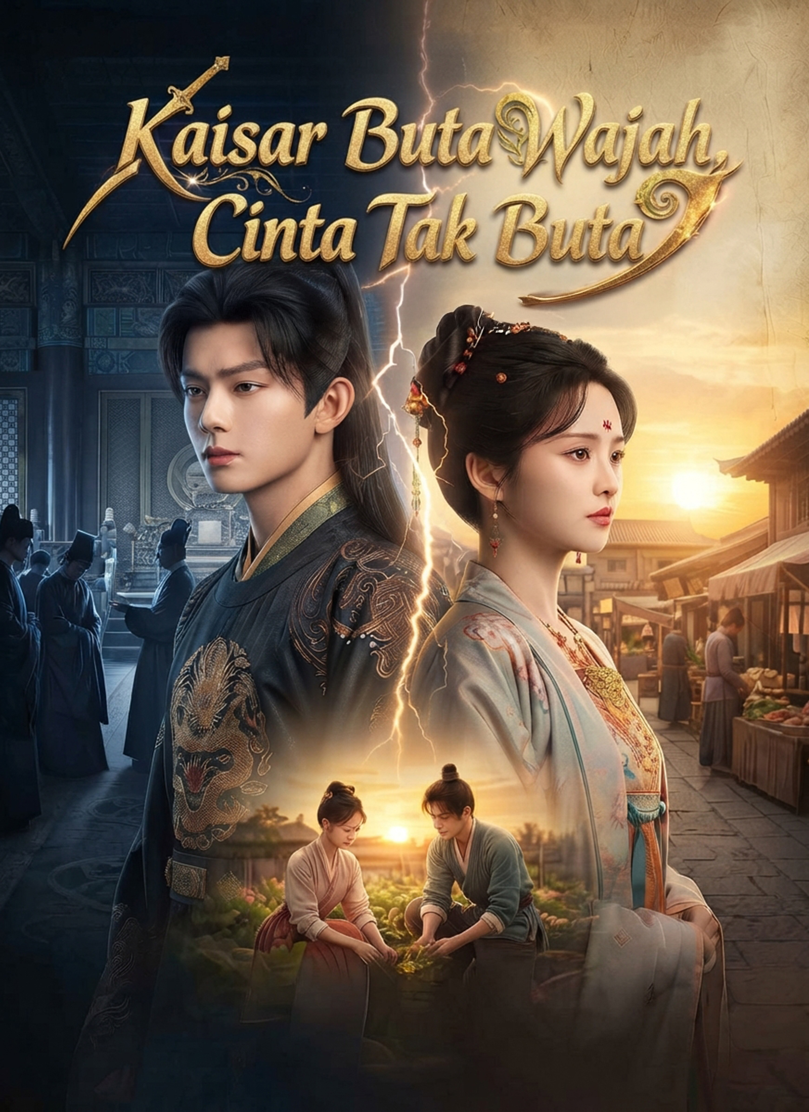 Kaisar Buta Wajah, Cinta Tak Buta poster
