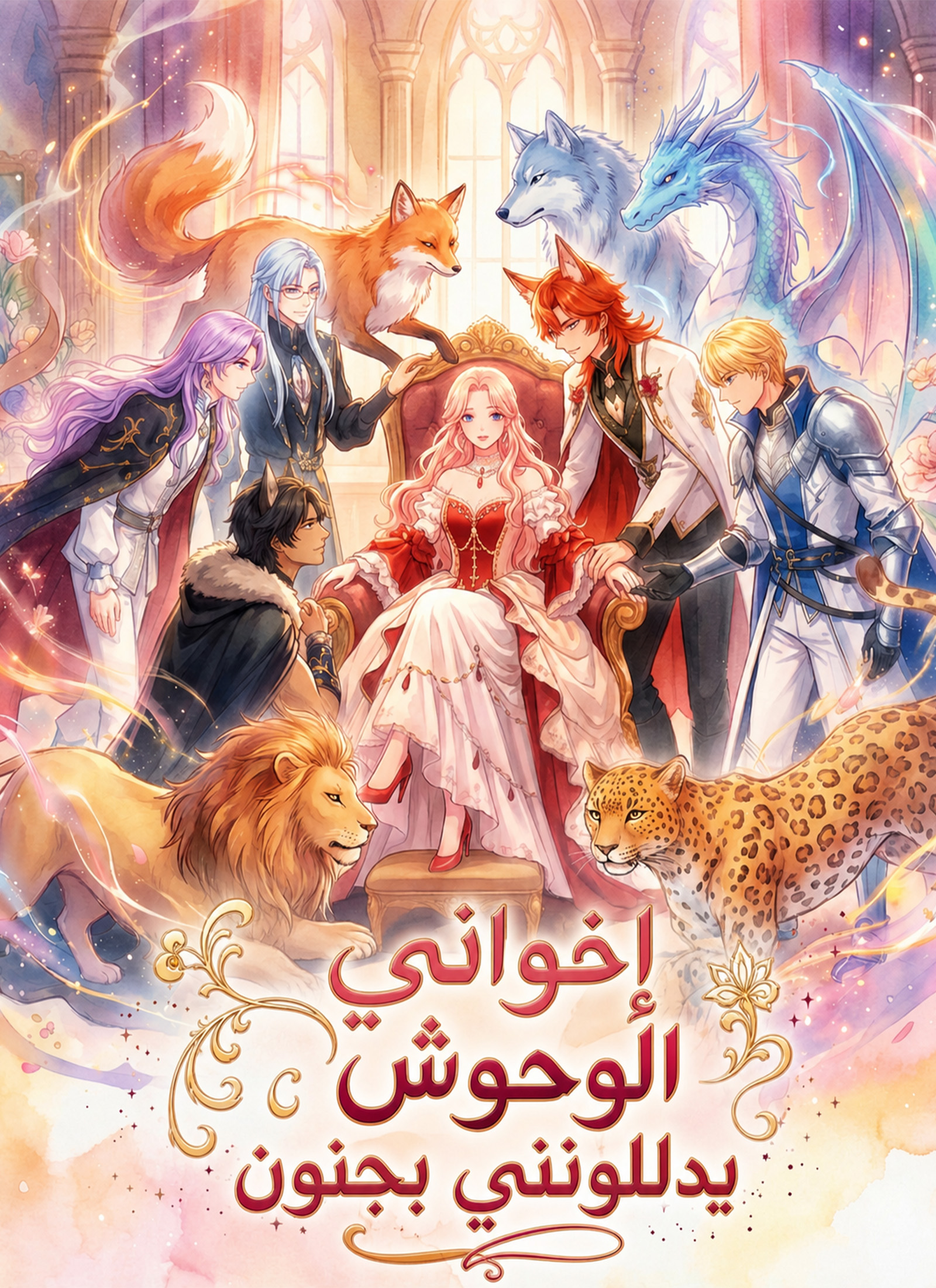 إخواني الوحوش يدللونني بجنون مدبلج