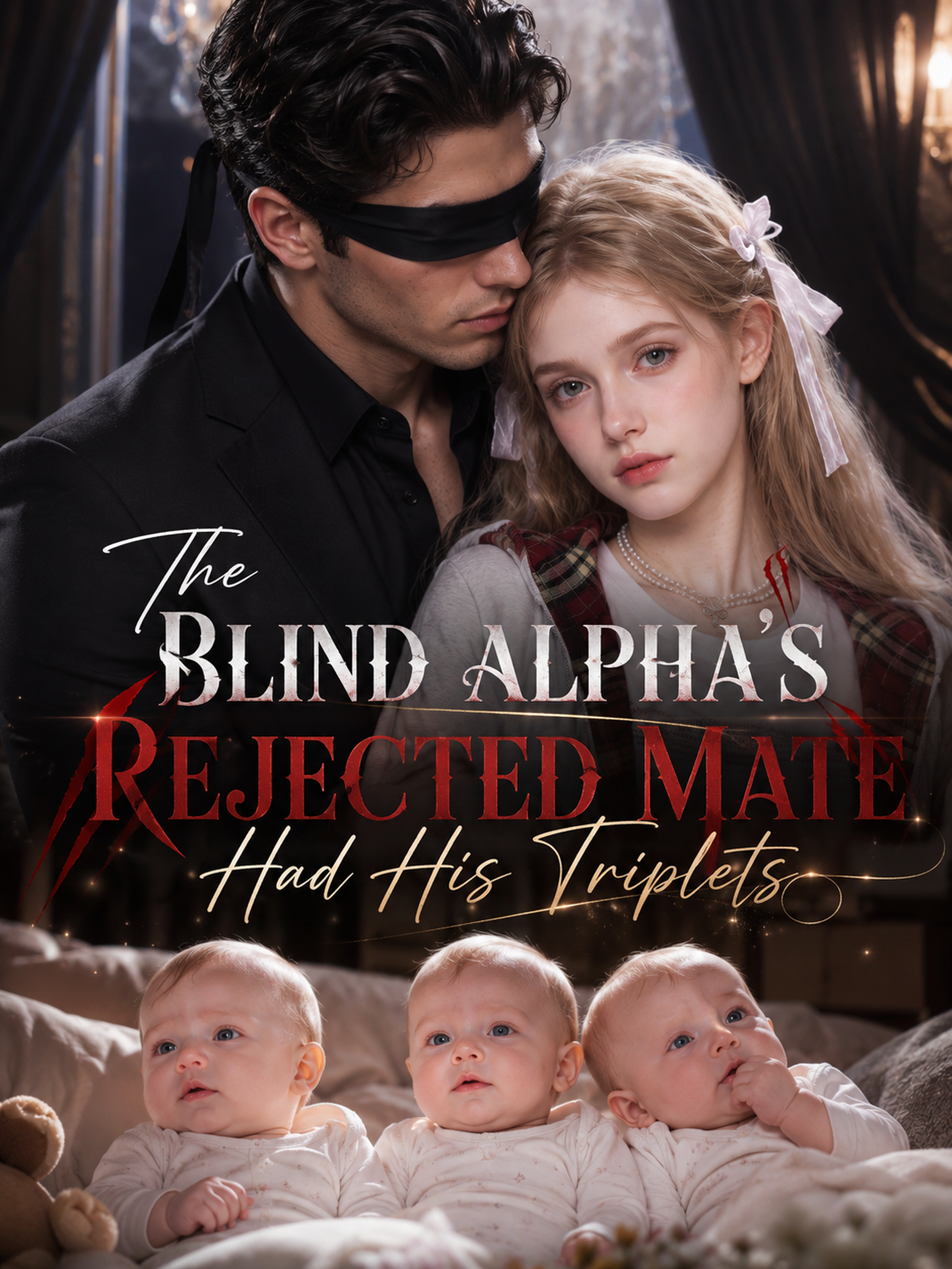 The Blind Alpha's Rejected Mate Had His Triplets